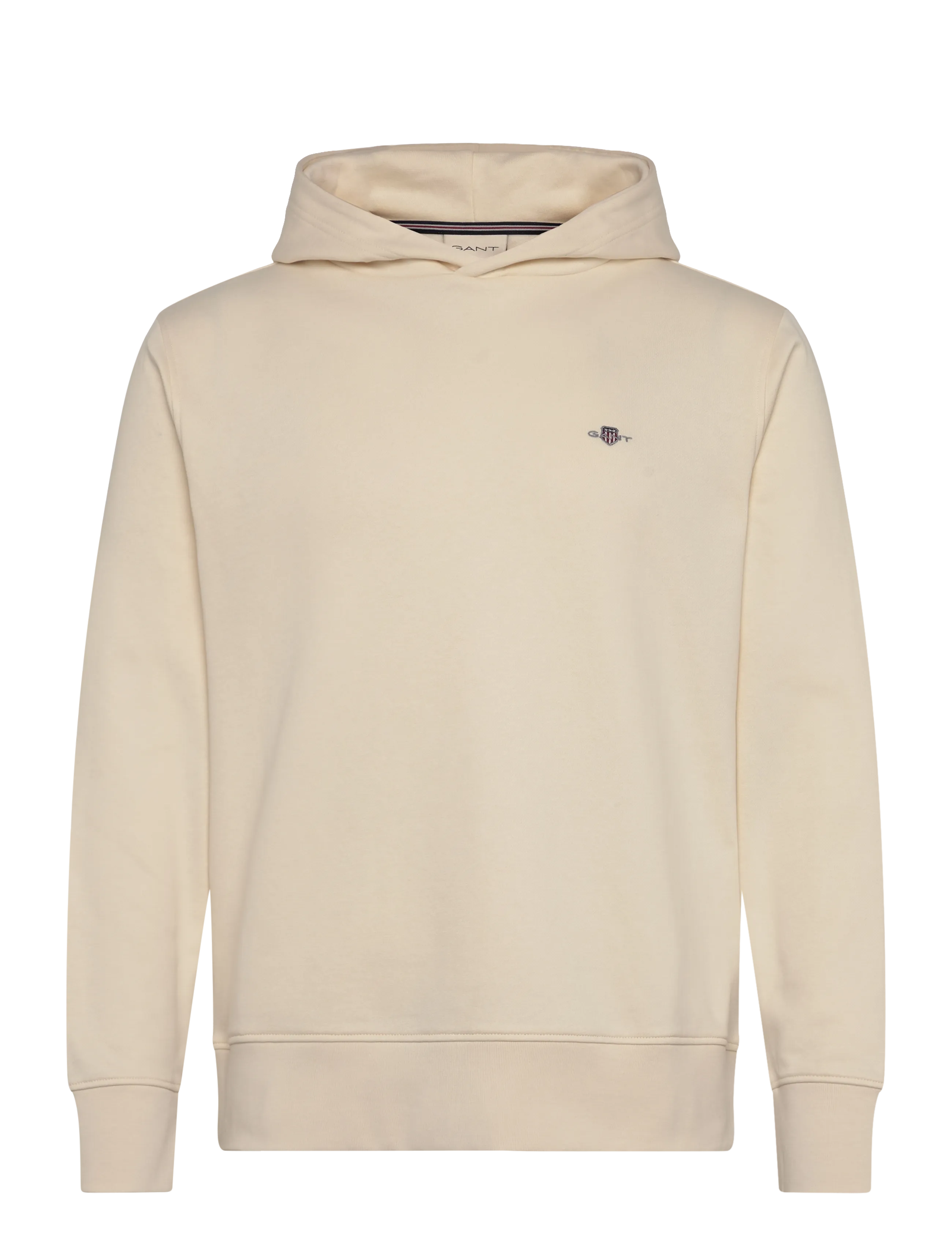 GANT SHIELD LOGO HOODIE - Sweatshirts & hættetrøjer - CREAM / cream