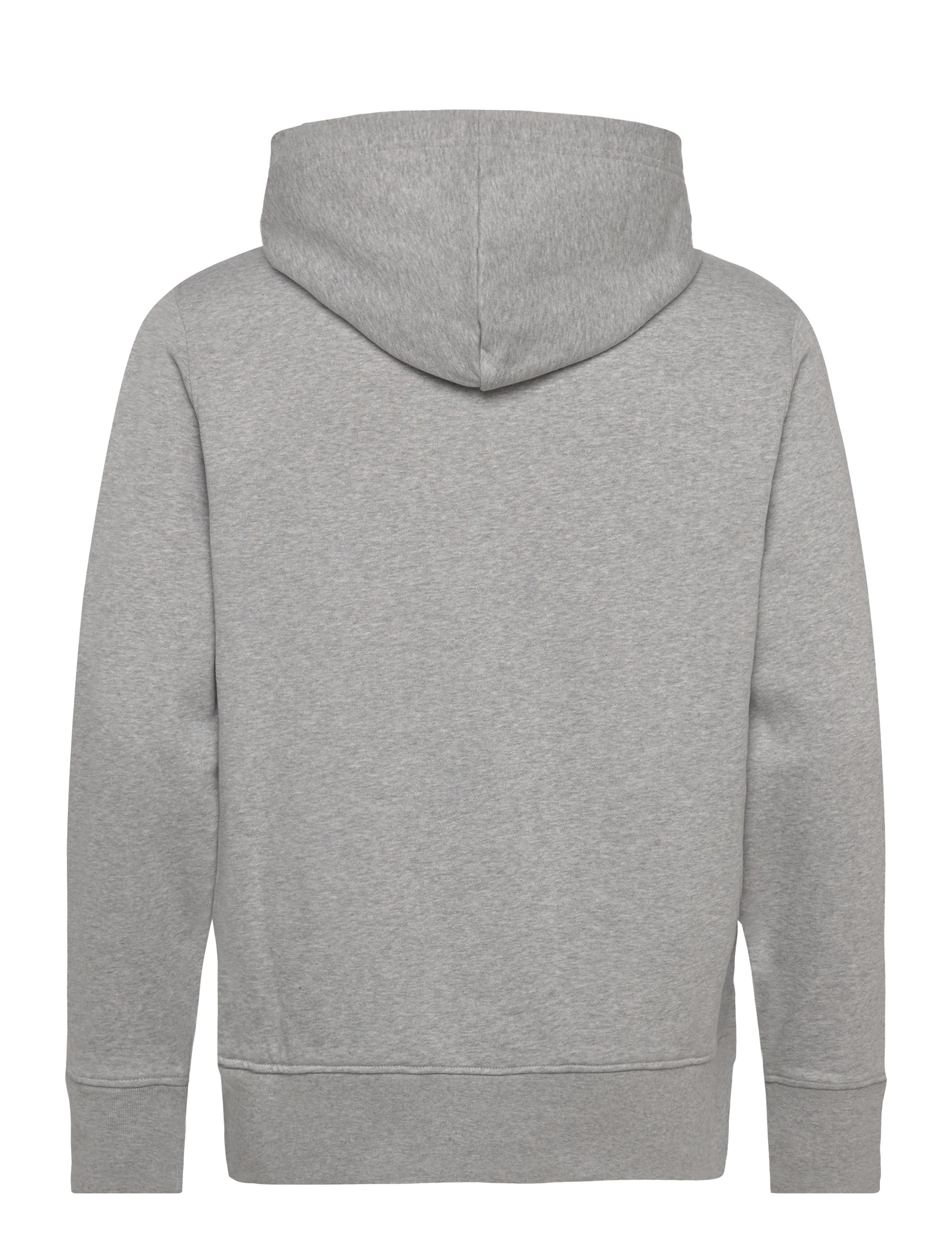 Gant - SHIELD LOGO HOODIE - sweatshirts - light grey melange - 1