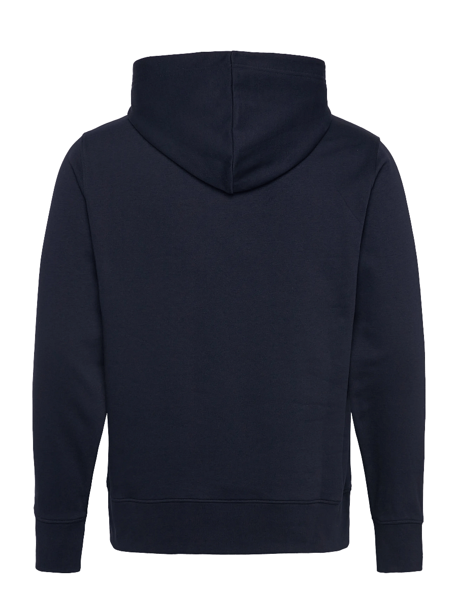 Gant - SHIELD LOGO HOODIE - hoodies - marine - 1