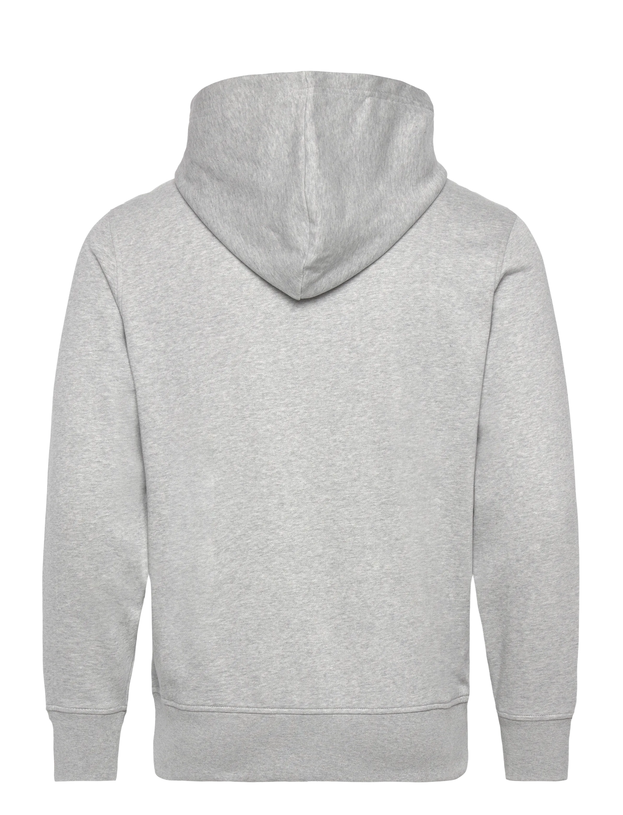 Gant - SHIELD LOGO ZIP HOODIE - sweatshirts - light grey melange - 1