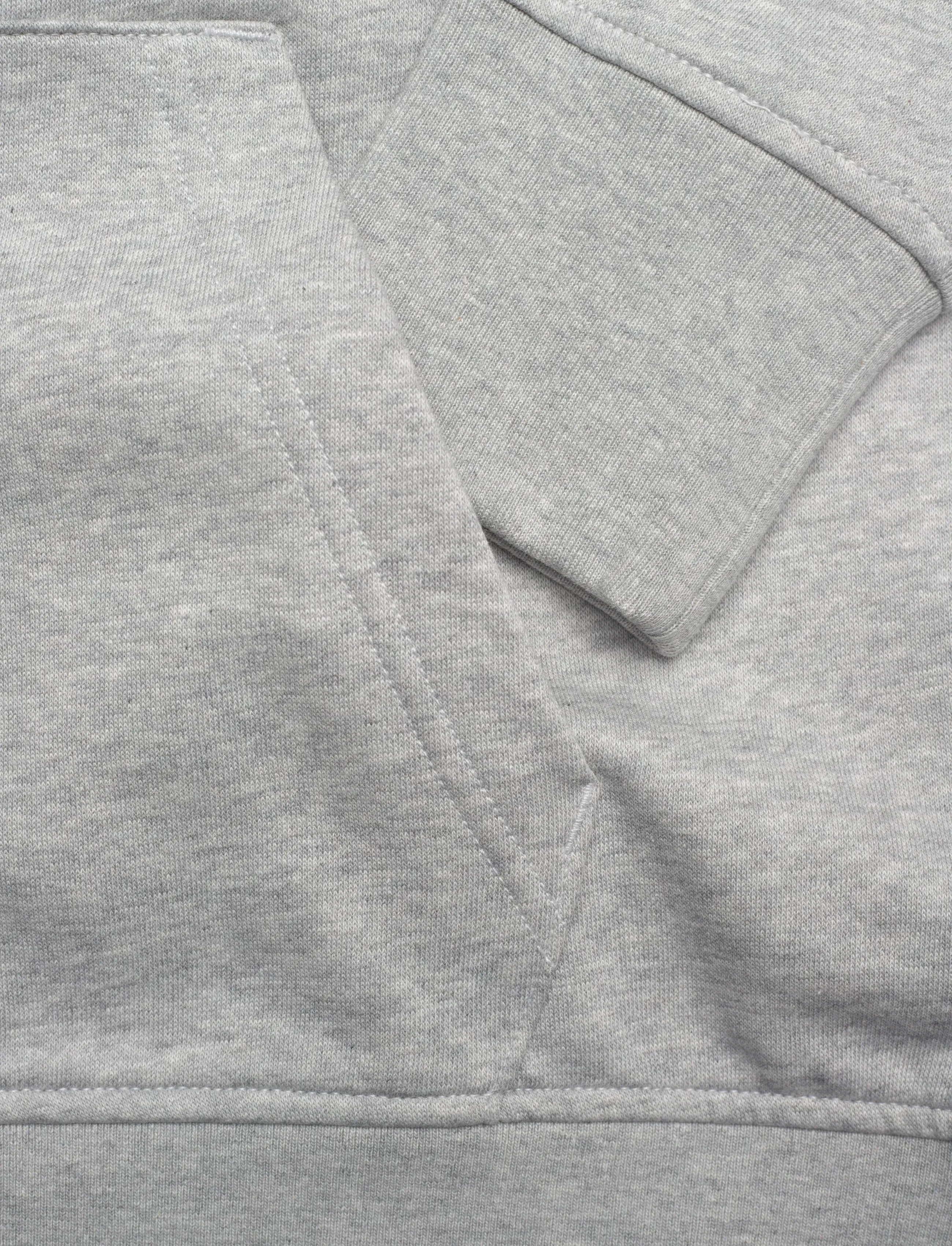 Gant - SHIELD LOGO ZIP HOODIE - sweatshirts - light grey melange - 3