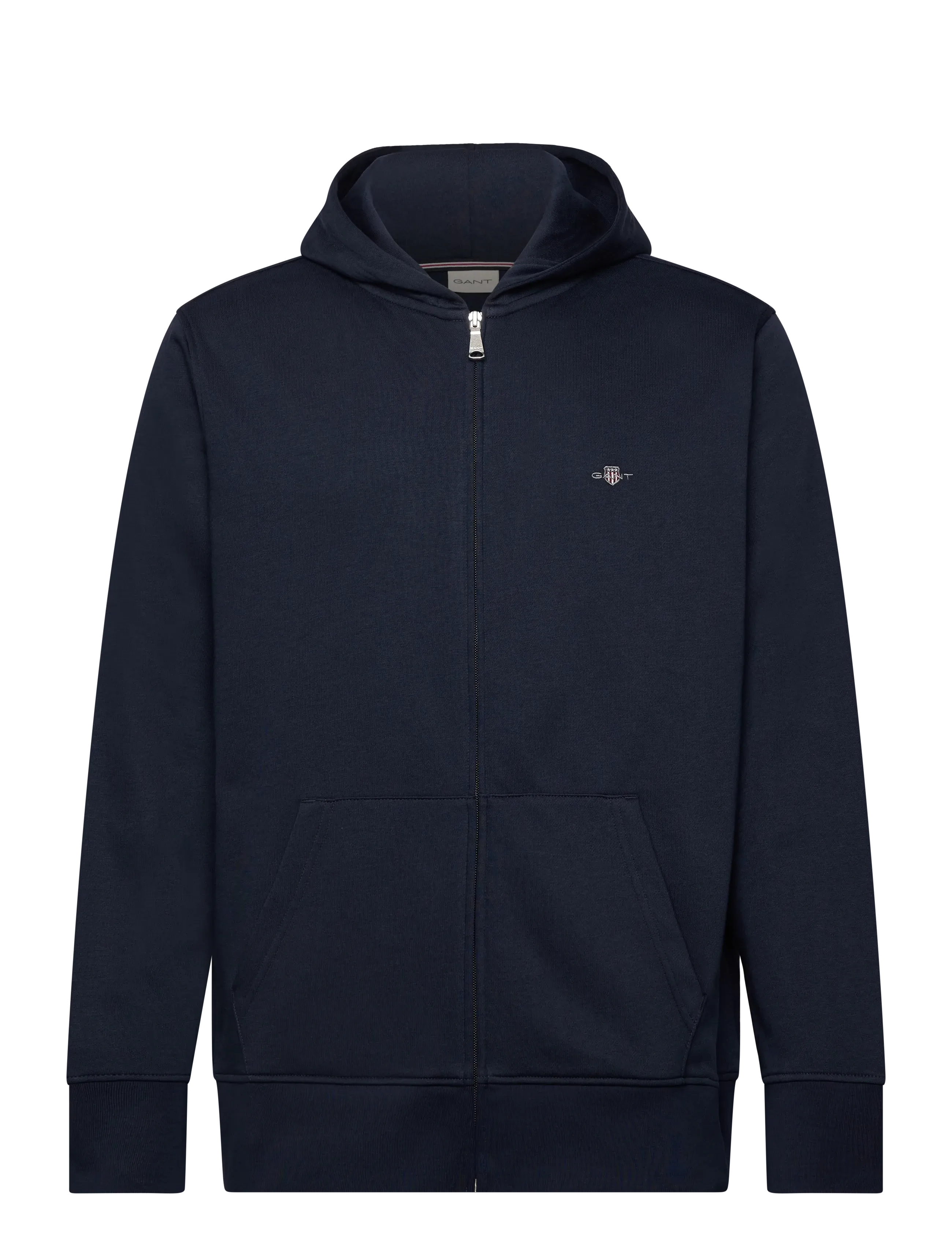 SHIELD LOGO ZIP HOODIE - MARINE