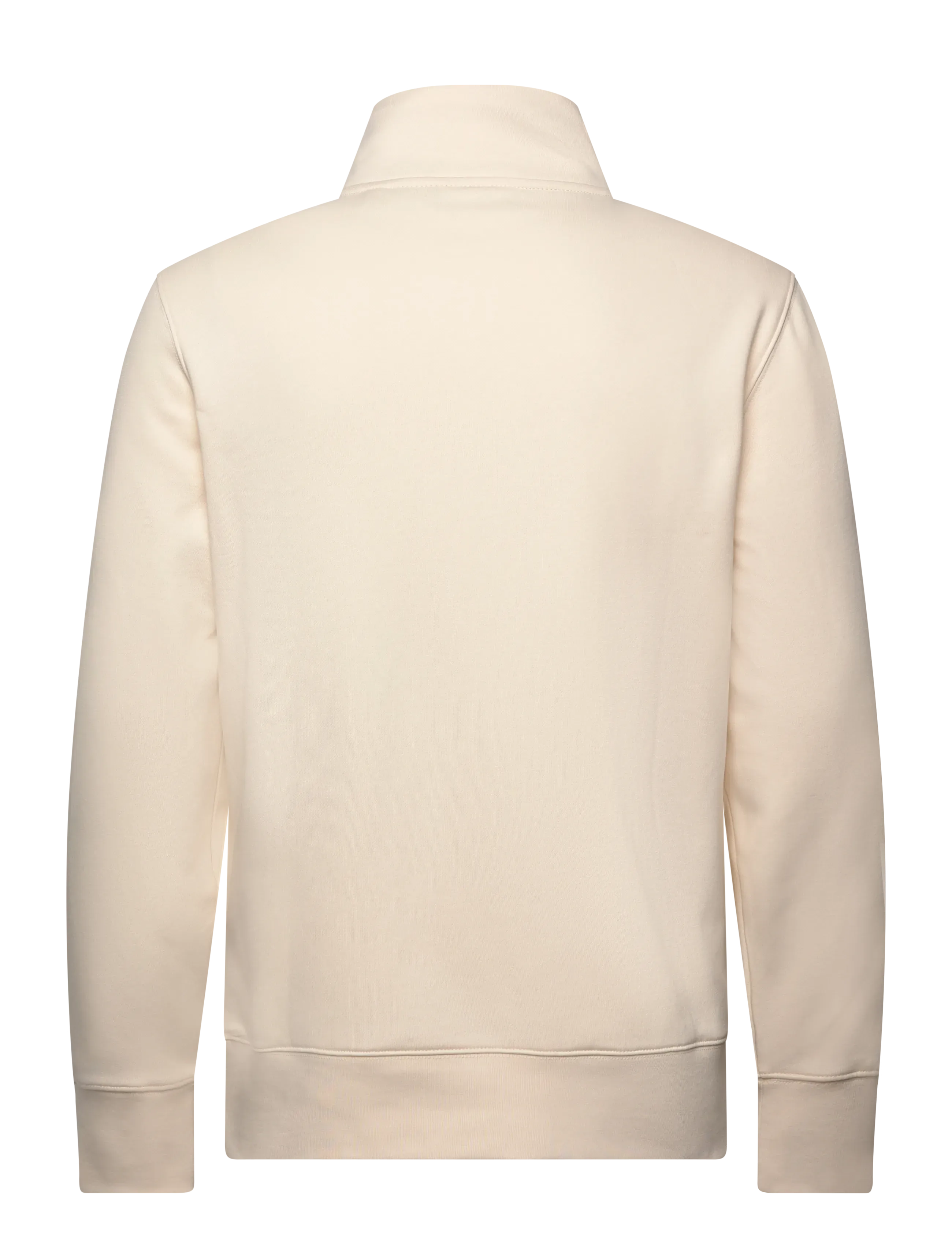 Gant - SHIELD LOGO HALF ZIP SWEAT - sweatshirts - cream - 1
