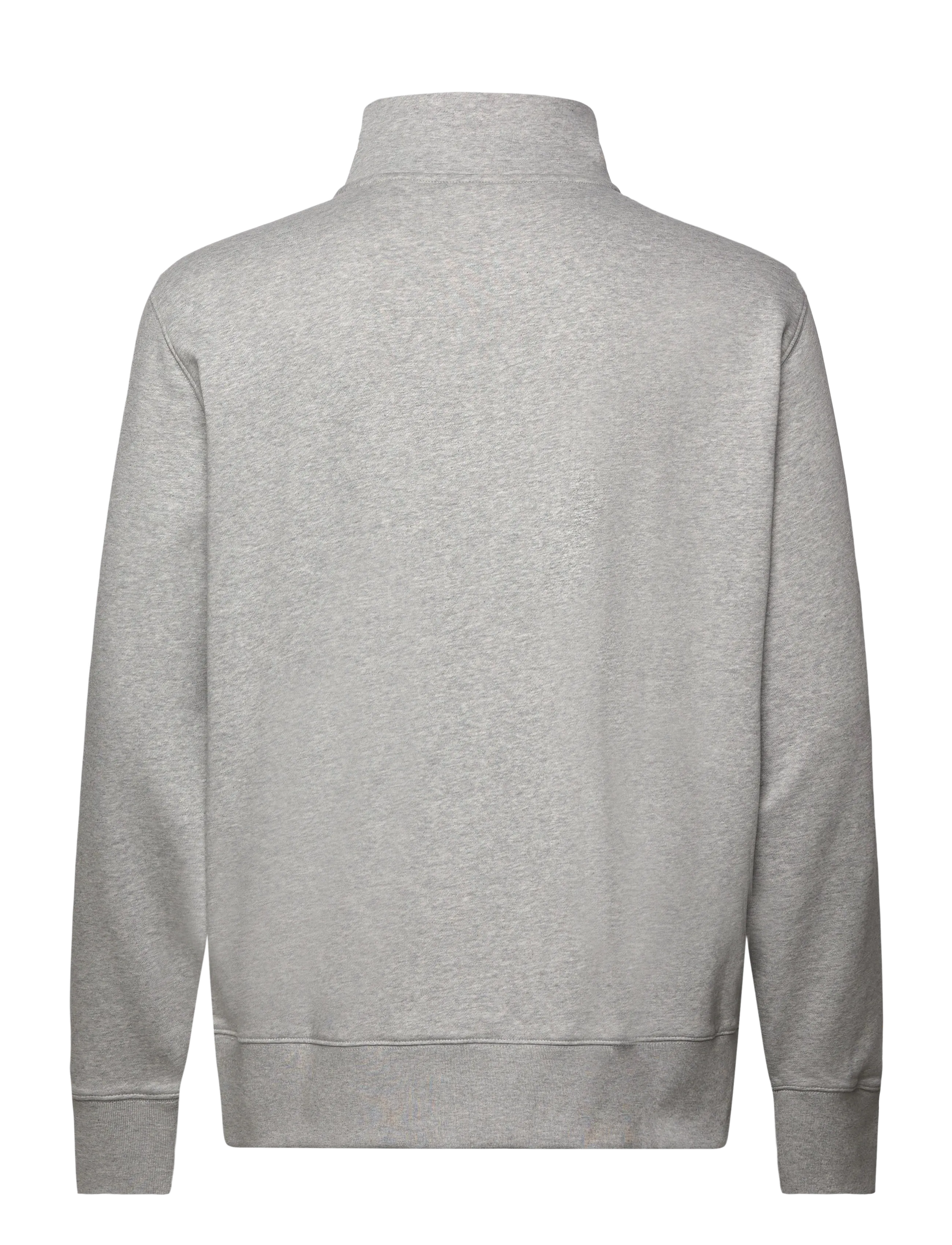 Gant - SHIELD LOGO HALF ZIP SWEAT - sweatshirts - light grey melange - 1
