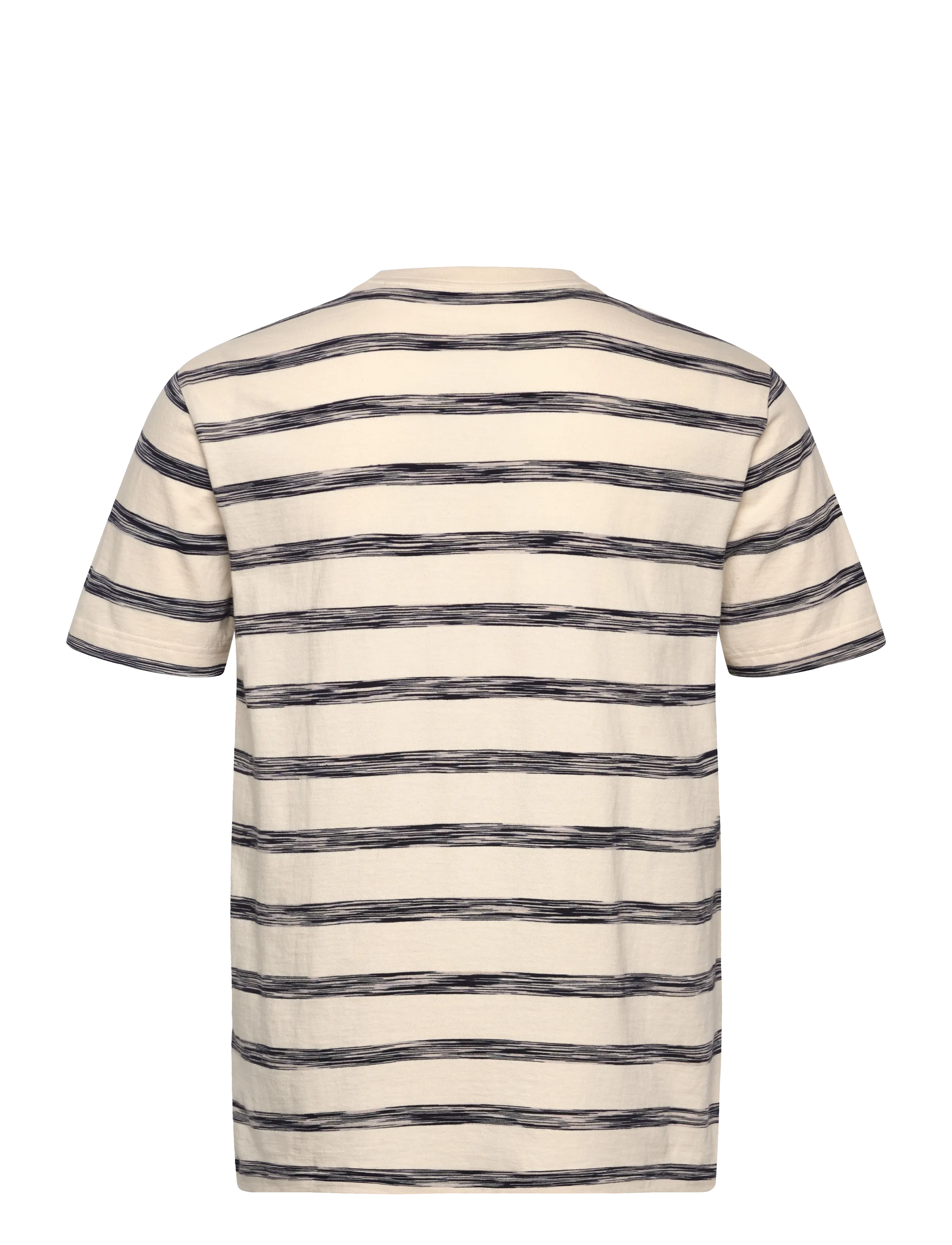 Gant - STRIPED SS T-SHIRT - cream - 1