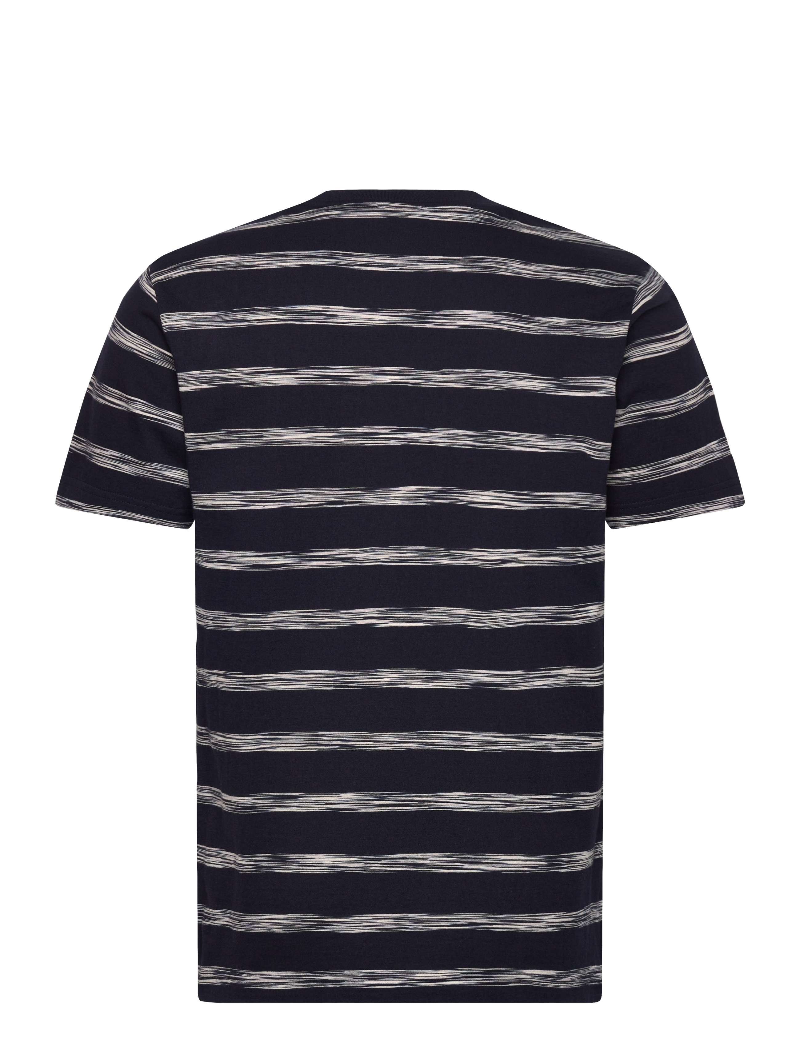 Gant - STRIPED SS T-SHIRT - evening blue - 1