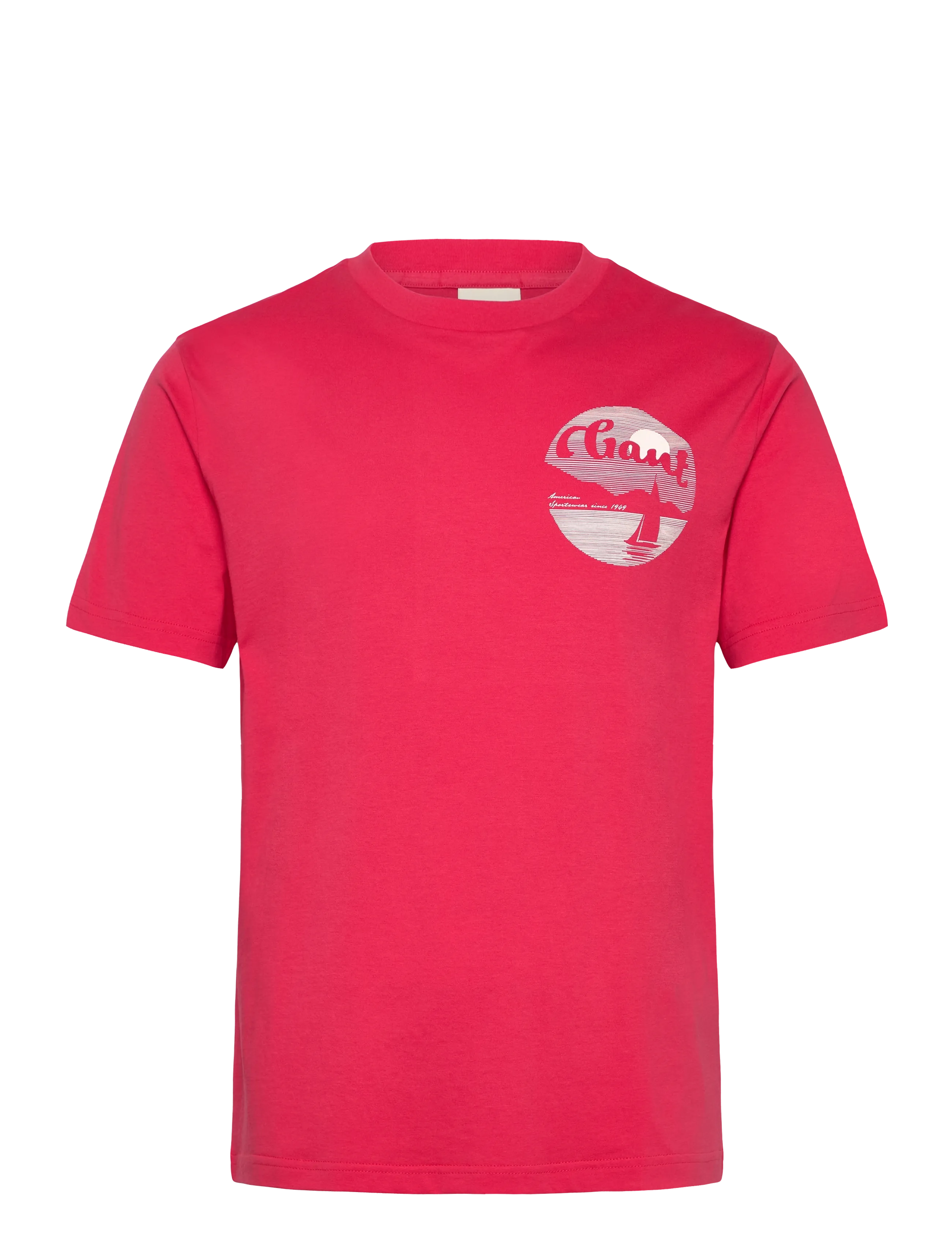 Gant GRAPHIC T-SHIRT - Gant - WATERMELON RED / red