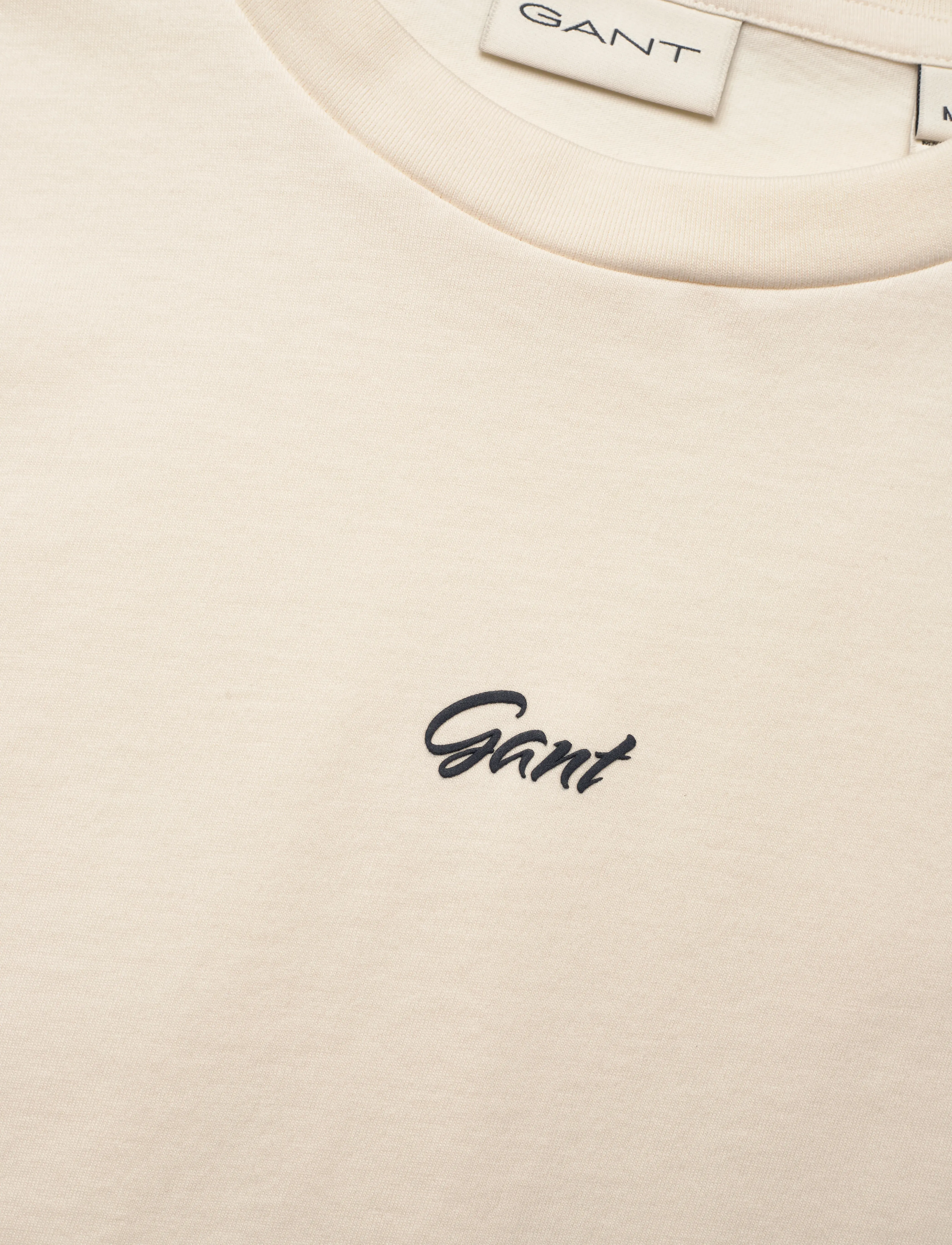 Gant - SMALL GRAPHIC T-SHIRT - krótki rękaw - cream - 2
