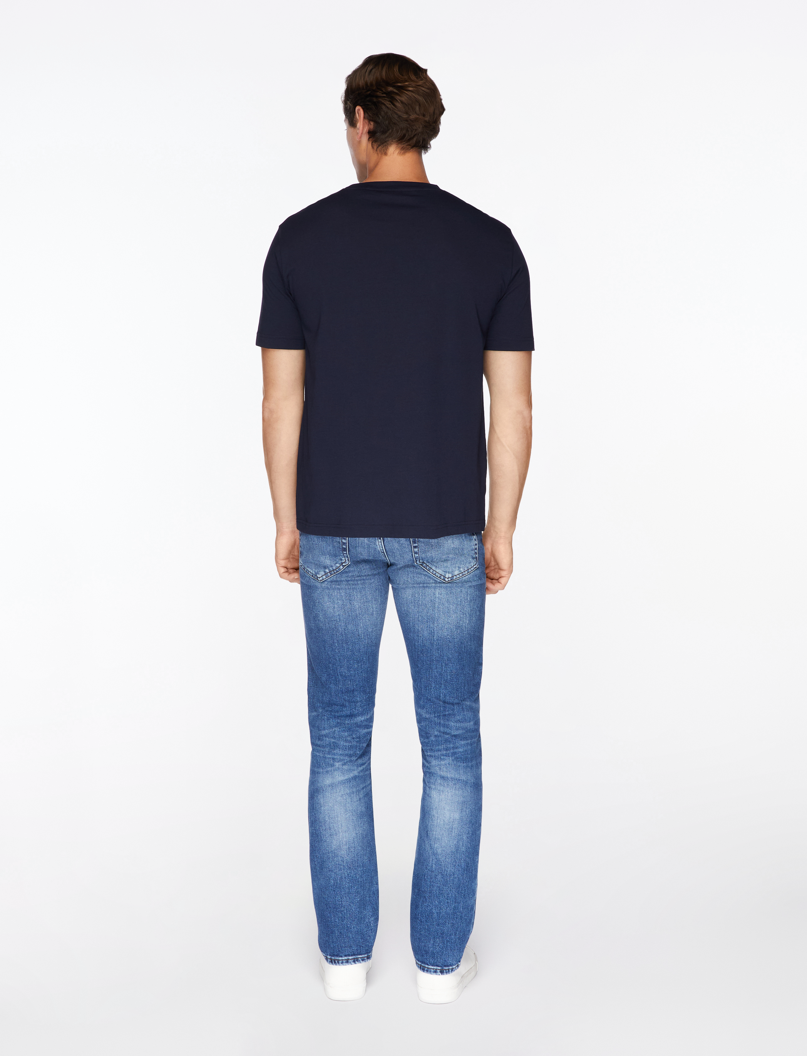 Gant - SMALL GRAPHIC T-SHIRT - marškinėliai trumpomis rankovėmis - evening blue - 4