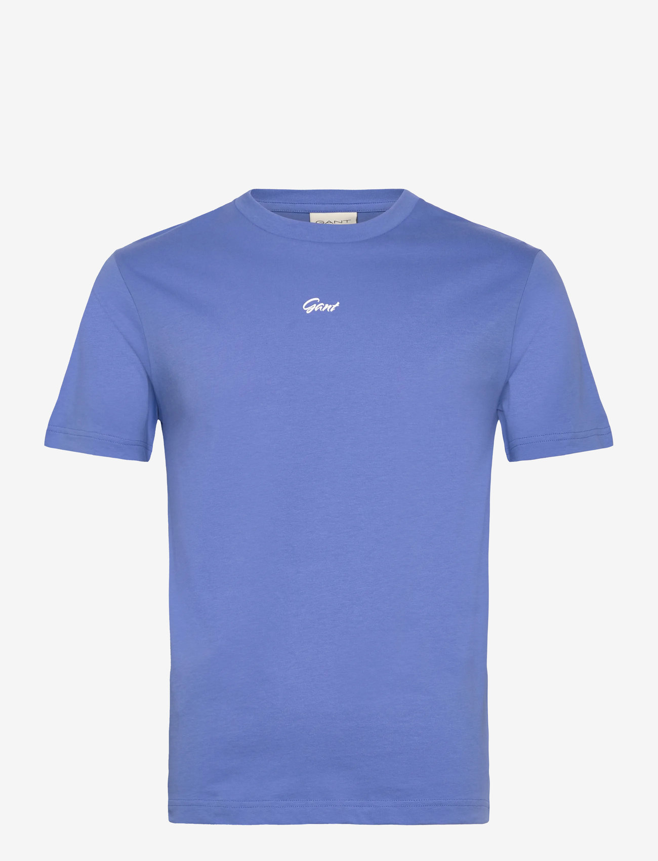 Gant - SMALL GRAPHIC T-SHIRT - lühikeste varrukatega t-särgid - perfect blue - 1