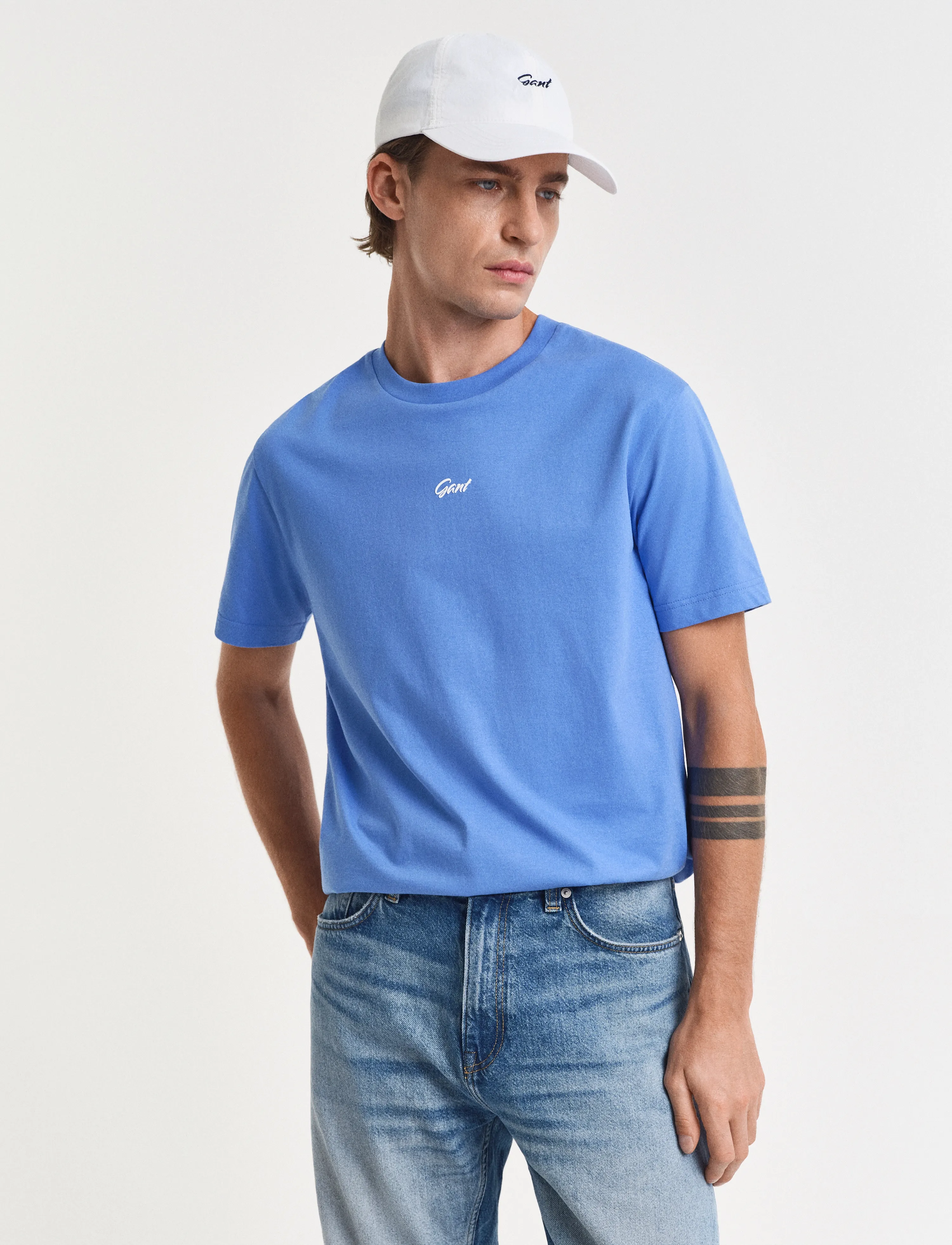 Gant SMALL GRAPHIC T-SHIRT - Gant - PERFECT BLUE / blue