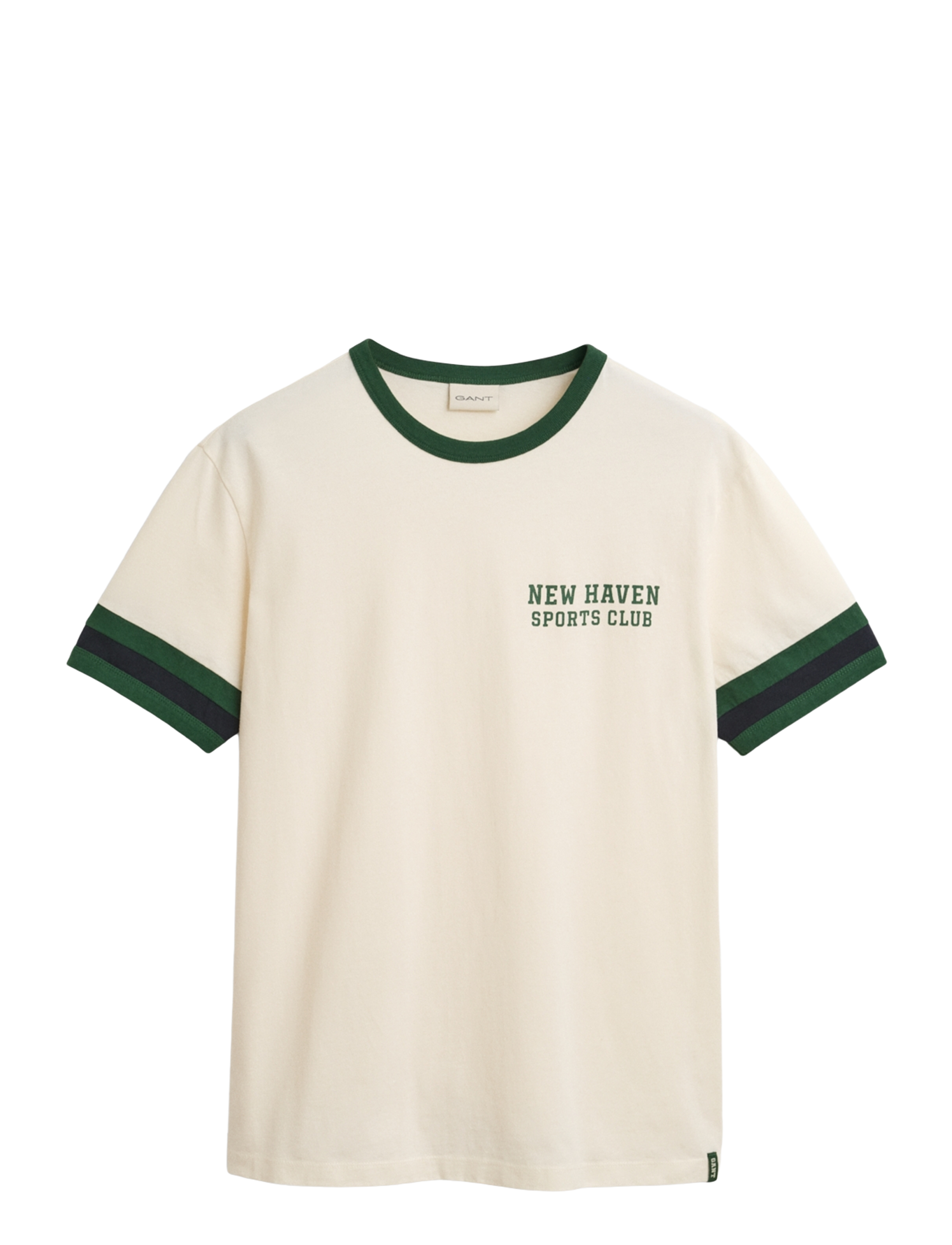 Gant GRAPHIC T-SHIRT - T-Shirts - CREAM / cream