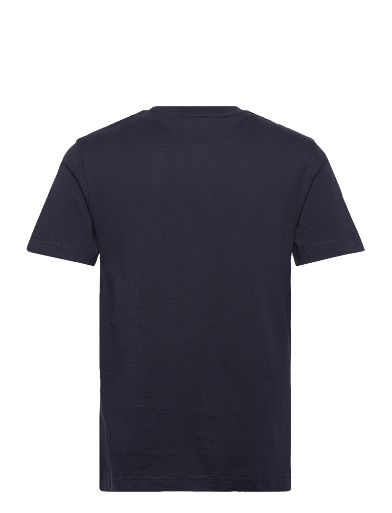 GANT - GRAPHIC SS T-SHIRT - kortærmede t-shirts - evening blue - 1