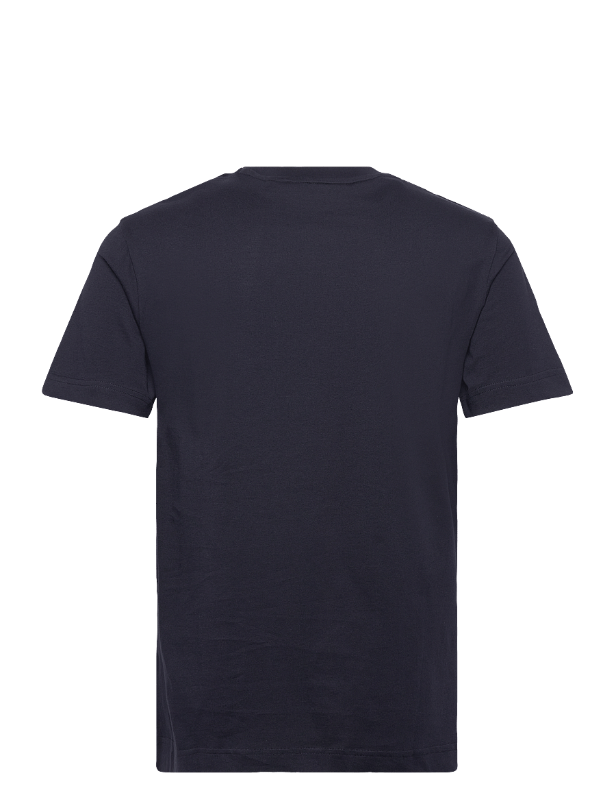 Gant - GRAPHIC SS T-SHIRT - short-sleeved t-shirts - evening blue - 1