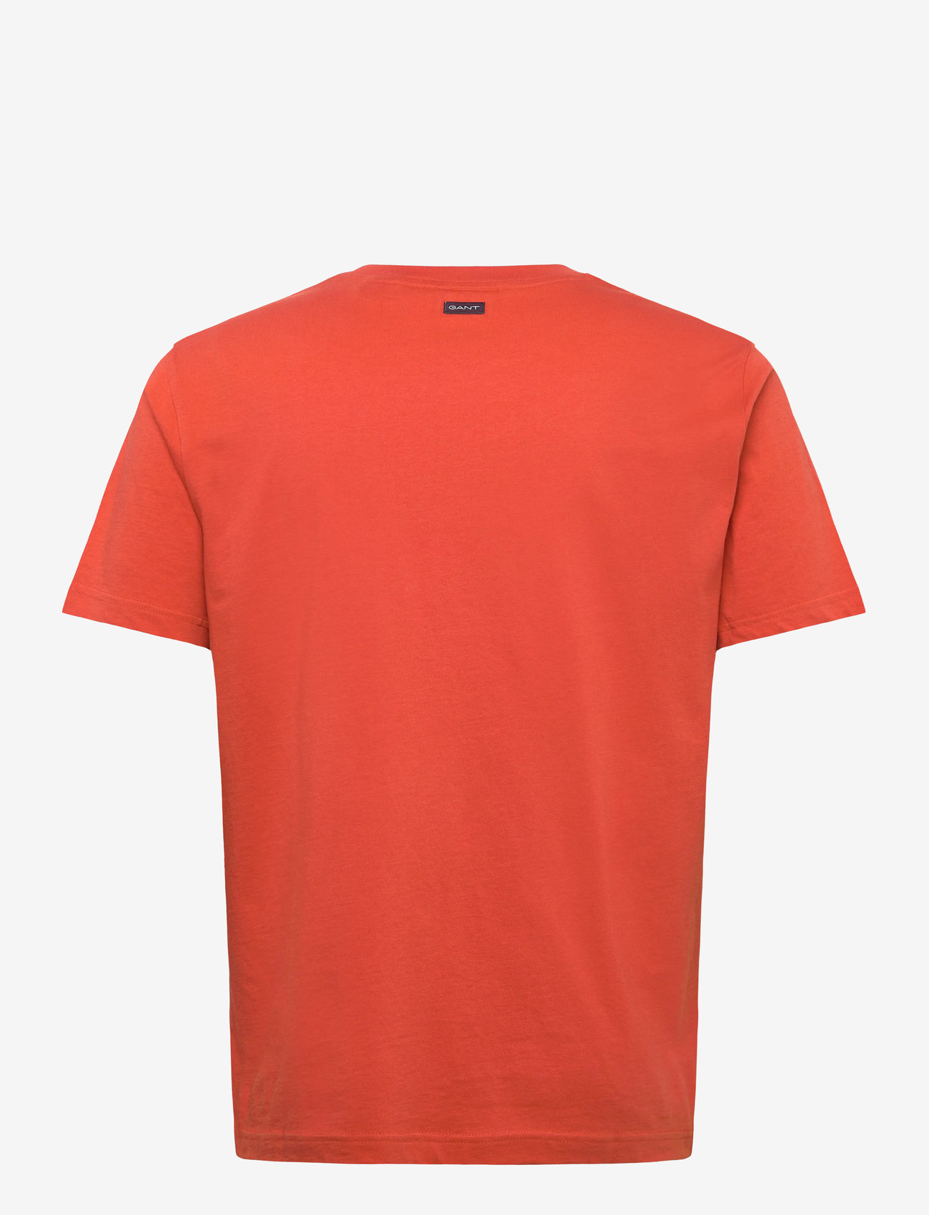 GANT - GRAPHIC SS T-SHIRT - kortärmade t-shirts - deep orange - 1
