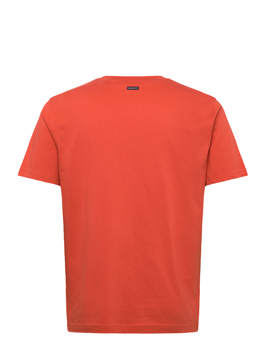 Gant - GRAPHIC SS T-SHIRT - t-shirts à manches courtes - deep orange - 1