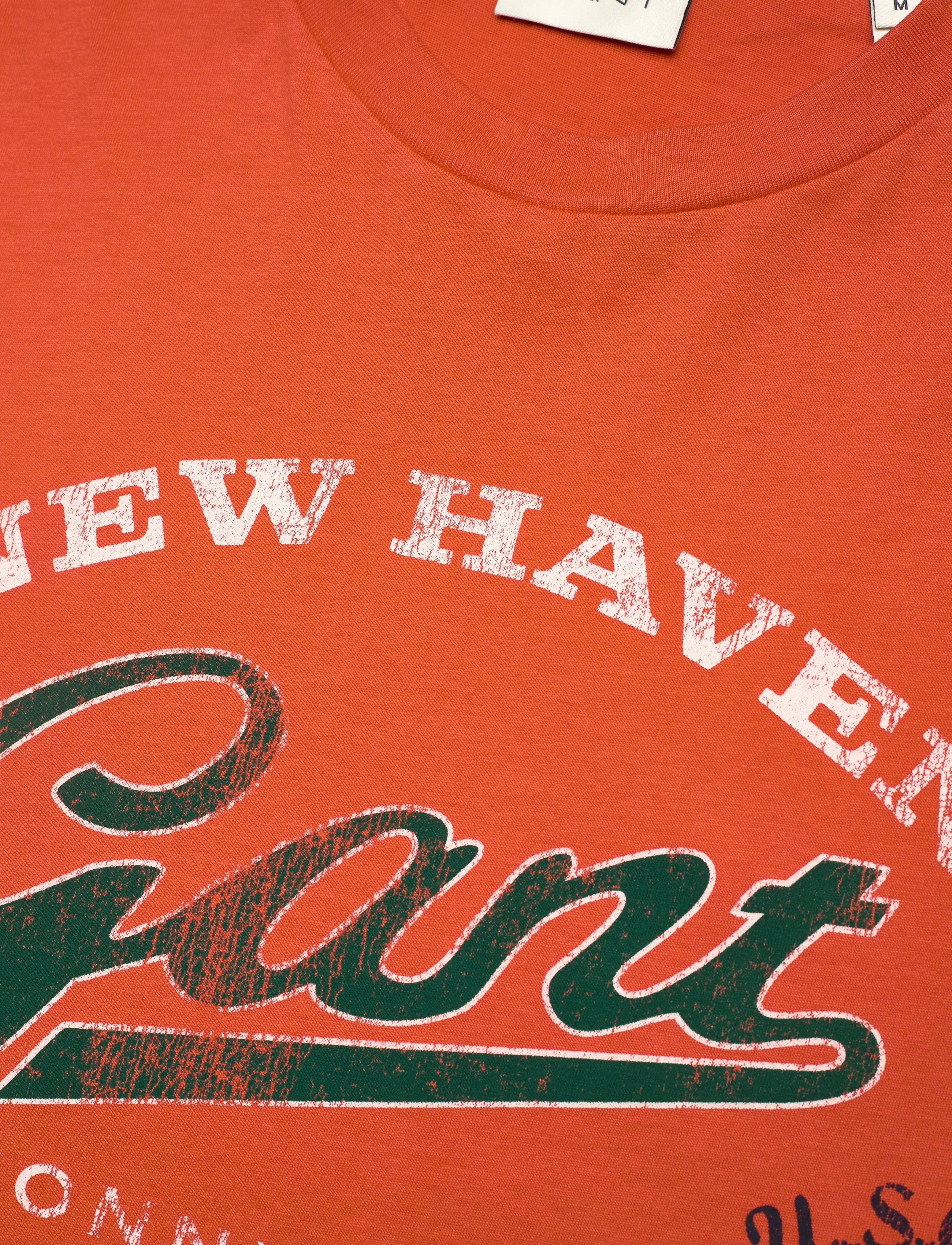 Gant - GRAPHIC SS T-SHIRT - t-shirts à manches courtes - deep orange - 2