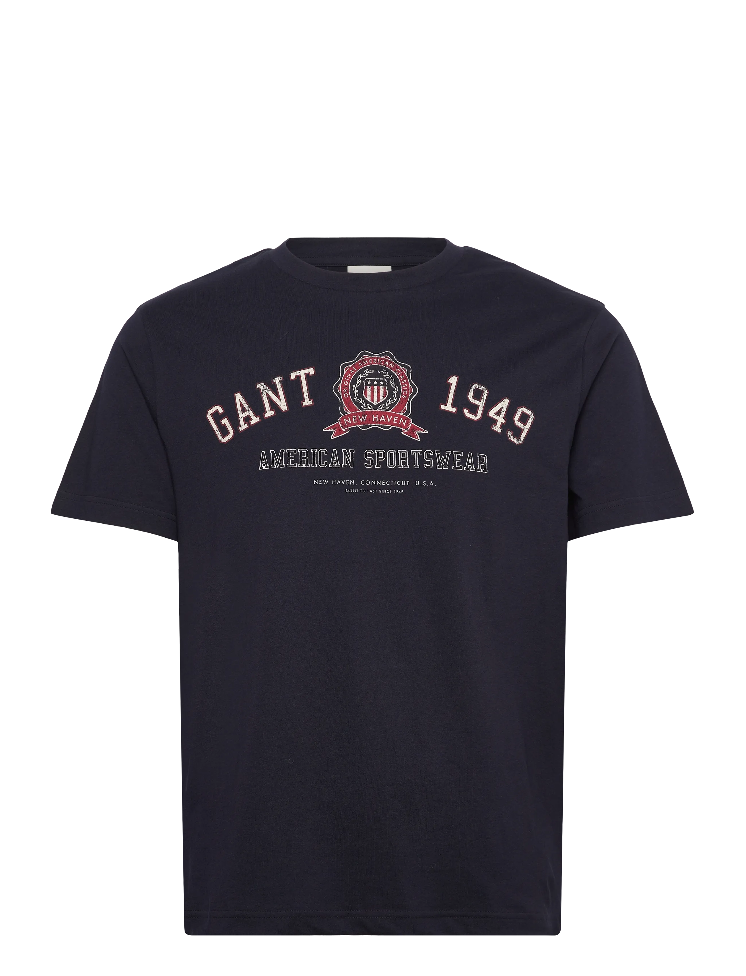 Gant GRAPHIC SS T-SHIRT - Deals - EVENING BLUE / navy
