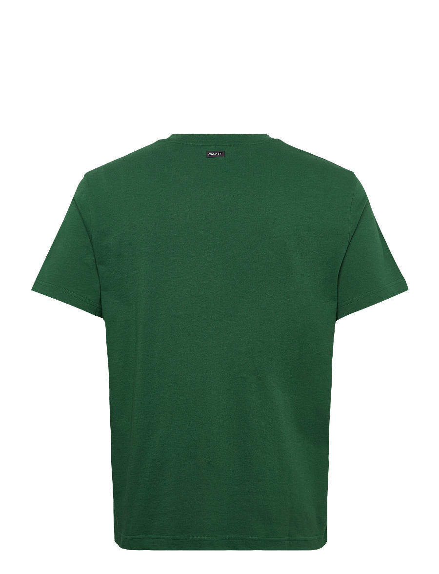 Gant - GRAPHIC SS T-SHIRT - t-shirts à manches courtes - forest green - 1
