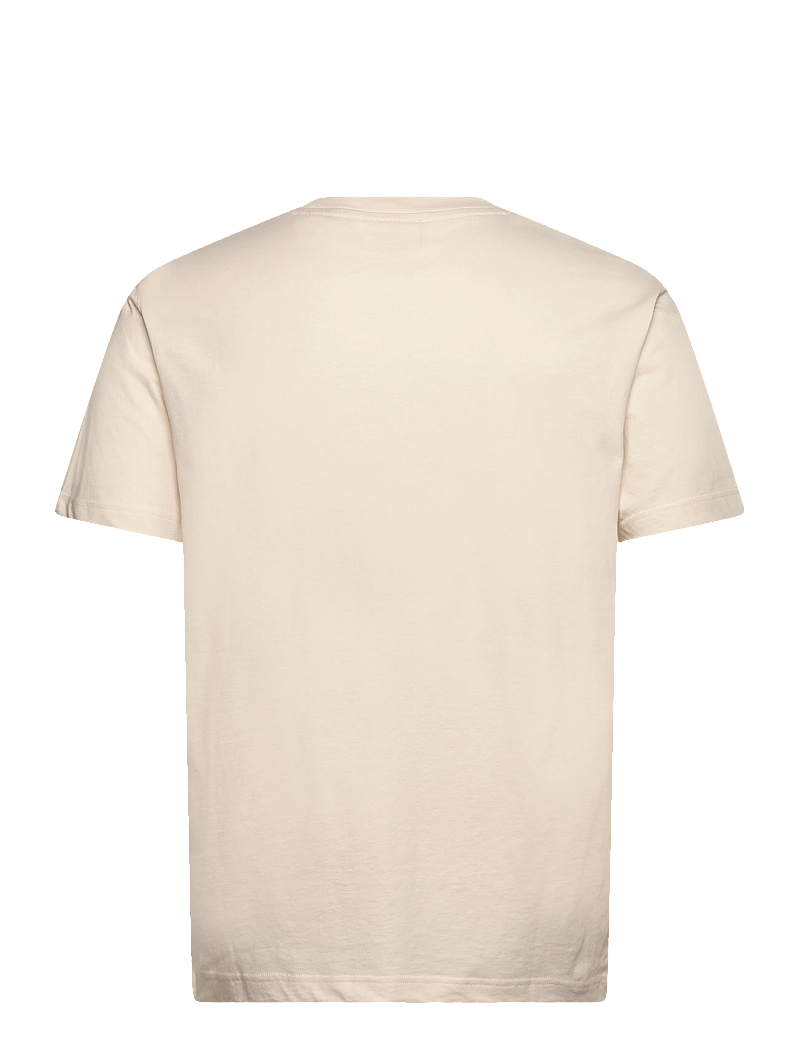 GANT - G BADGE SS T-SHIRT - kurzärmelig - cream - 1