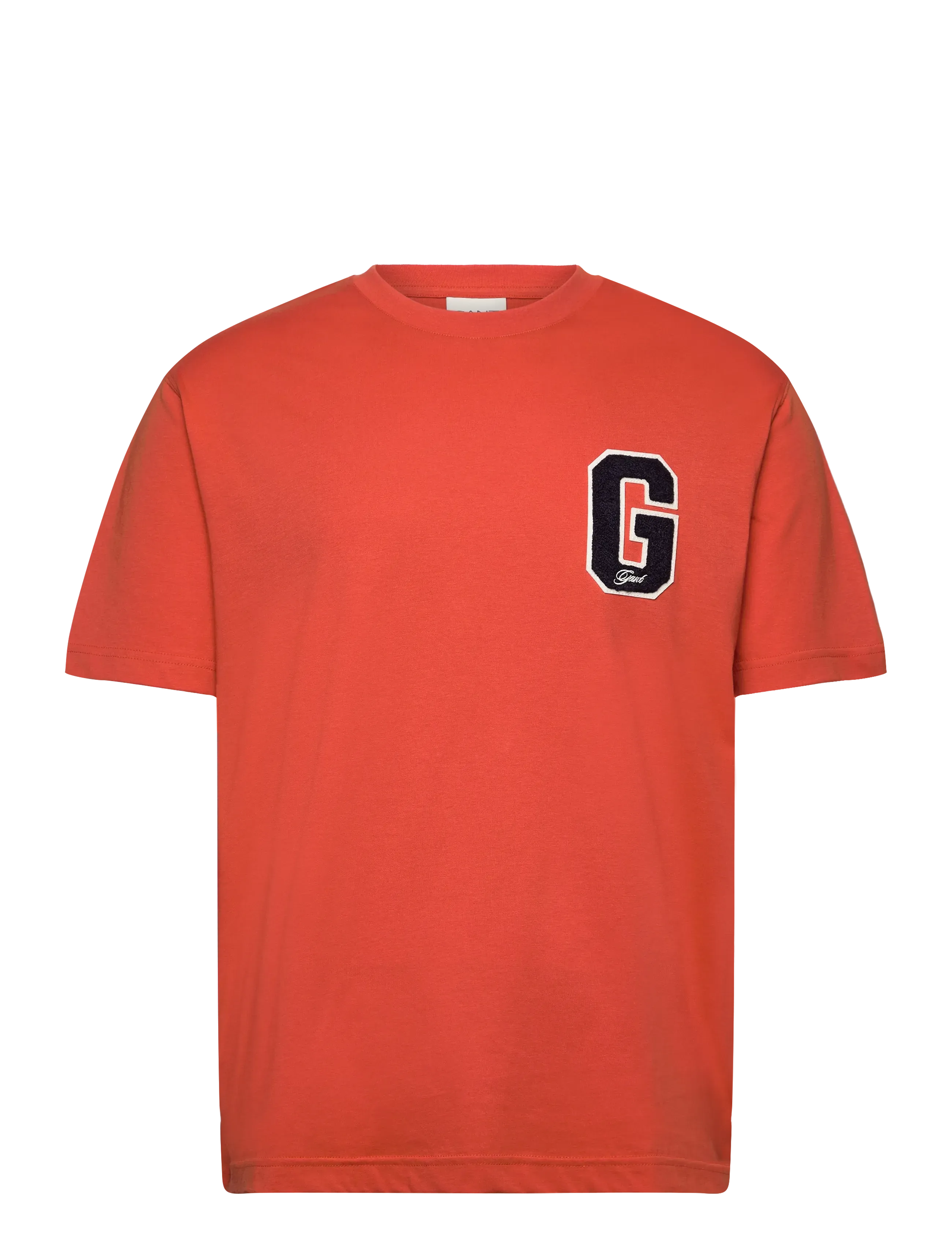 Gant G BADGE SS T-SHIRT - Deals - DEEP ORANGE / orange