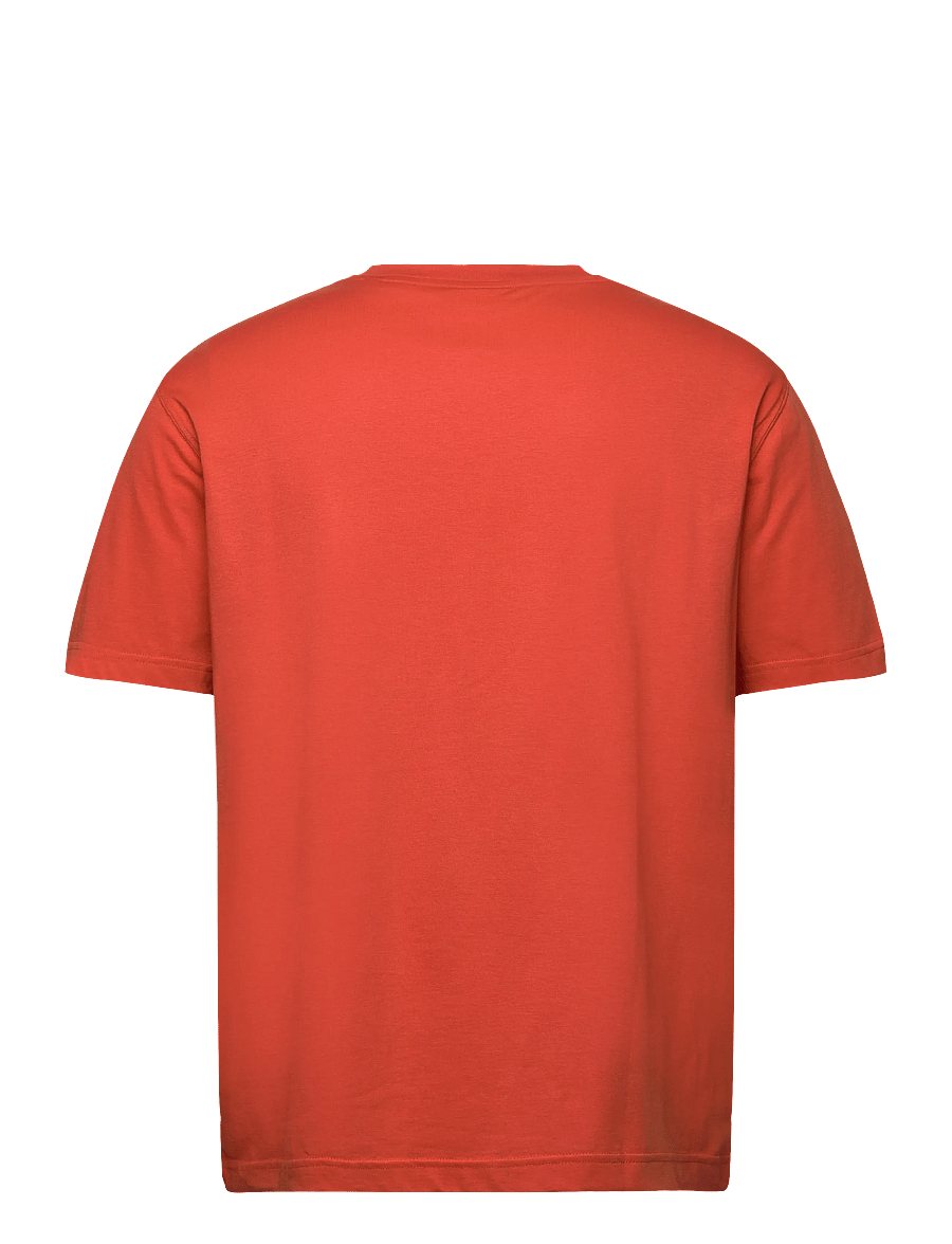Gant - G BADGE SS T-SHIRT - t-shirts à manches courtes - deep orange - 1