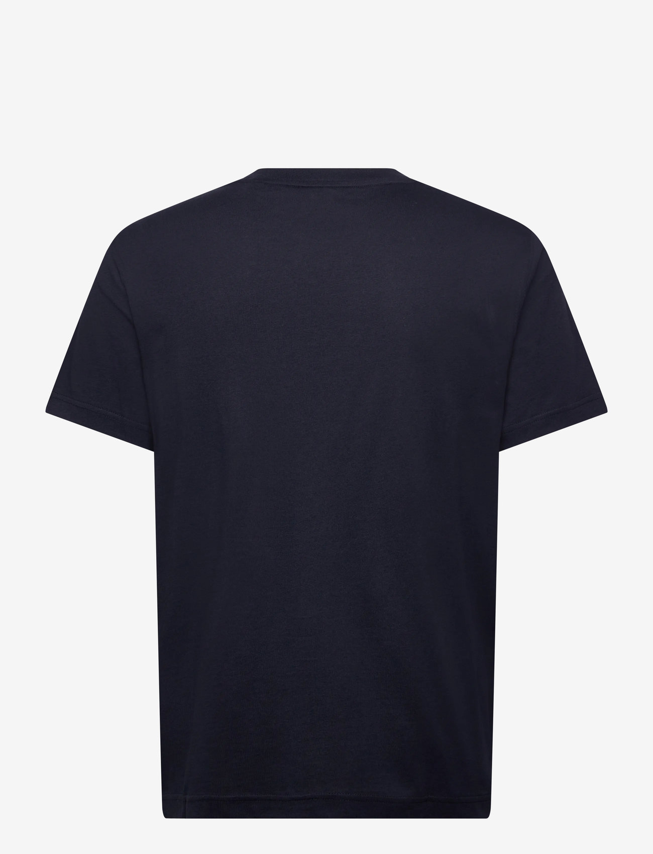 GANT - G BADGE SS T-SHIRT - kortärmade t-shirts - evening blue - 1
