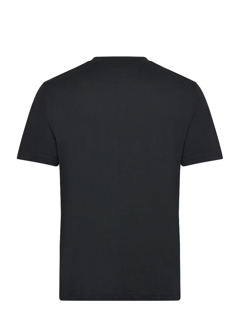 GANT - PRINTED GRAPHIC SS T-SHIRT - kortærmede t-shirts - black - 1