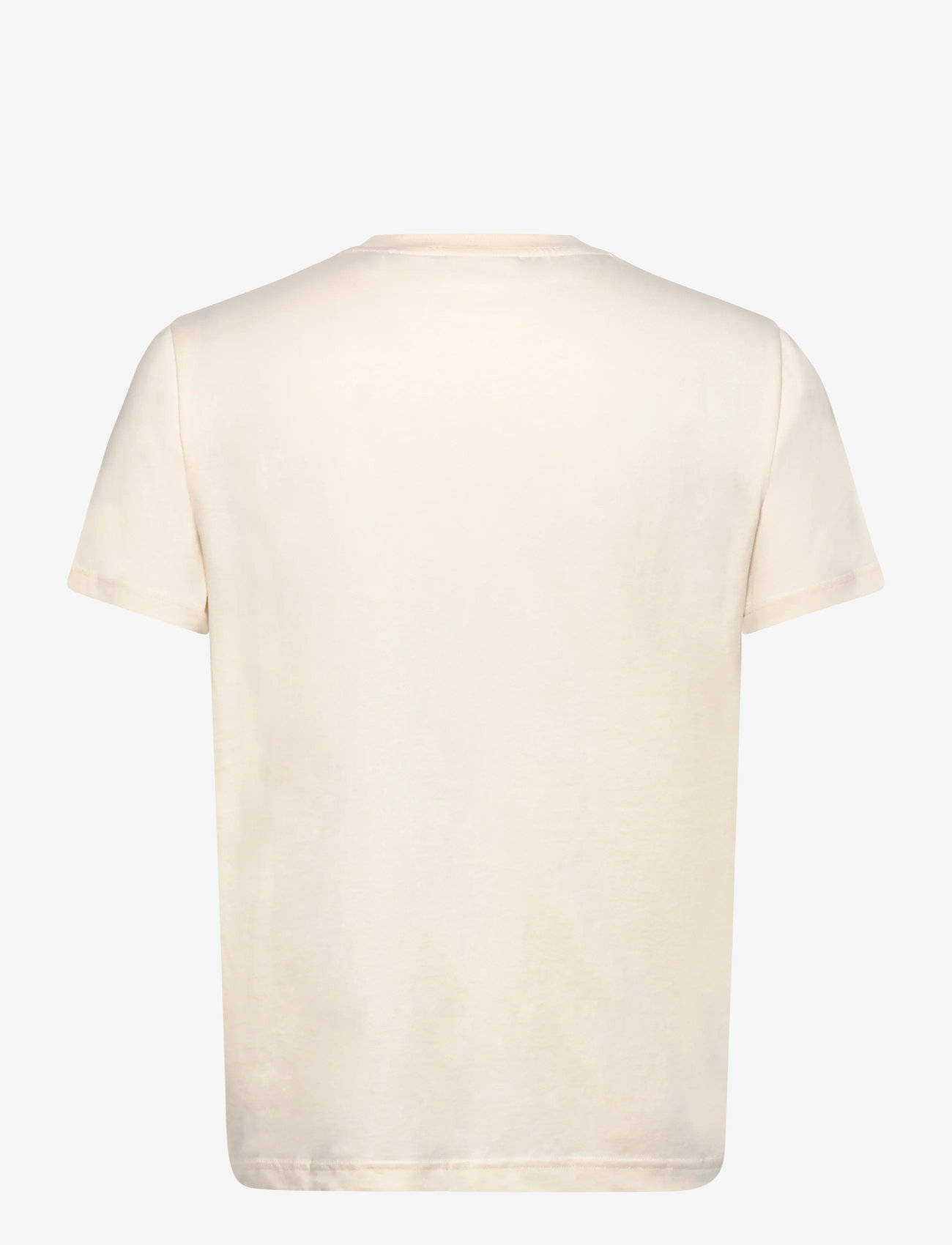 GANT - PRINTED GRAPHIC SS T-SHIRT - kortærmede t-shirts - cream - 1