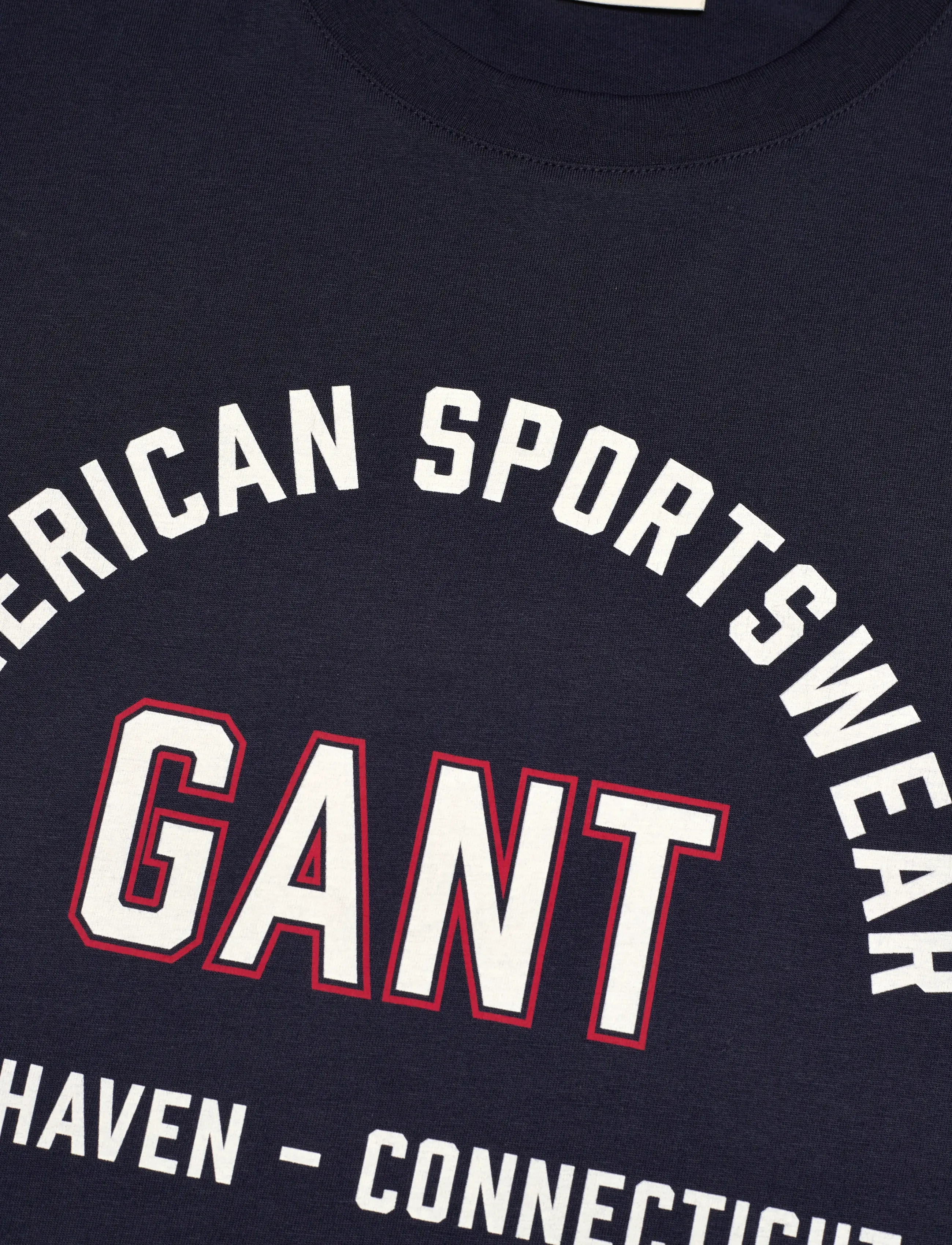Gant - PRINTED GRAPHIC SS T-SHIRT - kurzärmelig - evening blue - 2