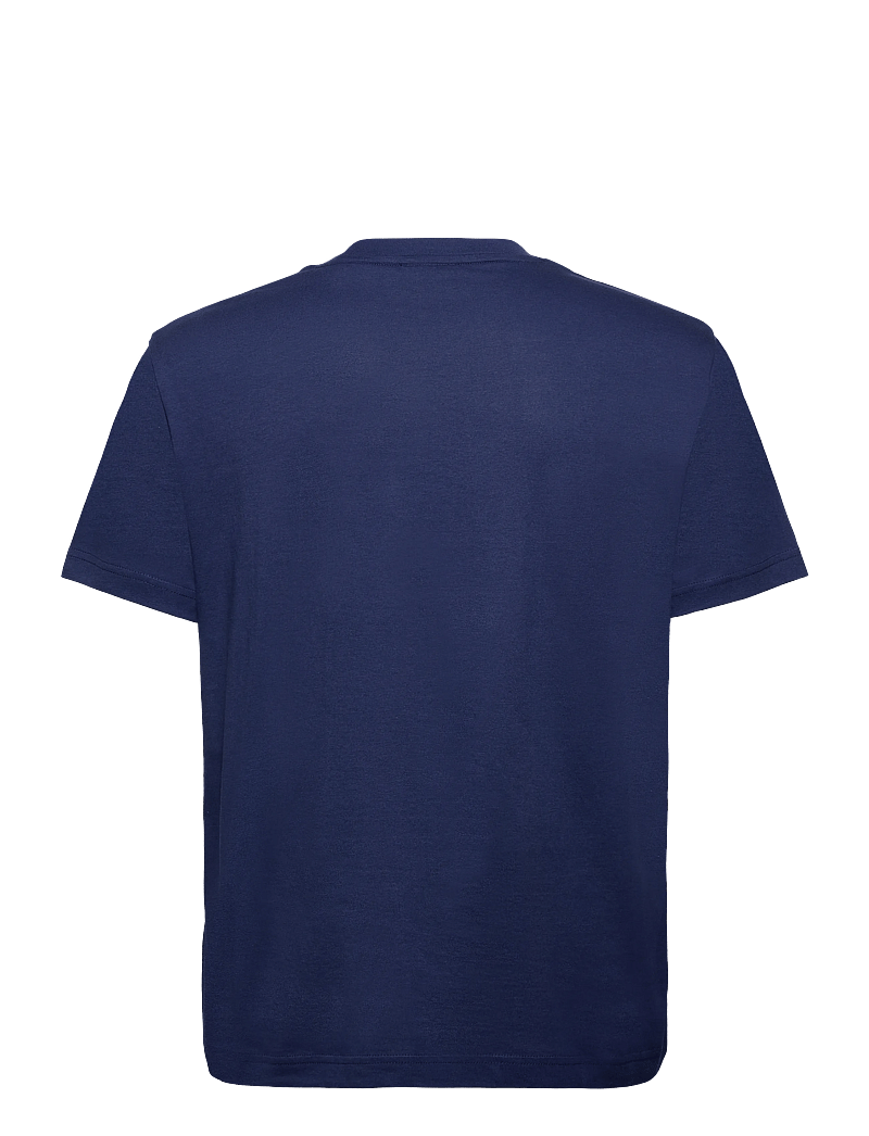 GANT - PRINTED GRAPHIC SS T-SHIRT - kortärmade t-shirts - persian blue - 1