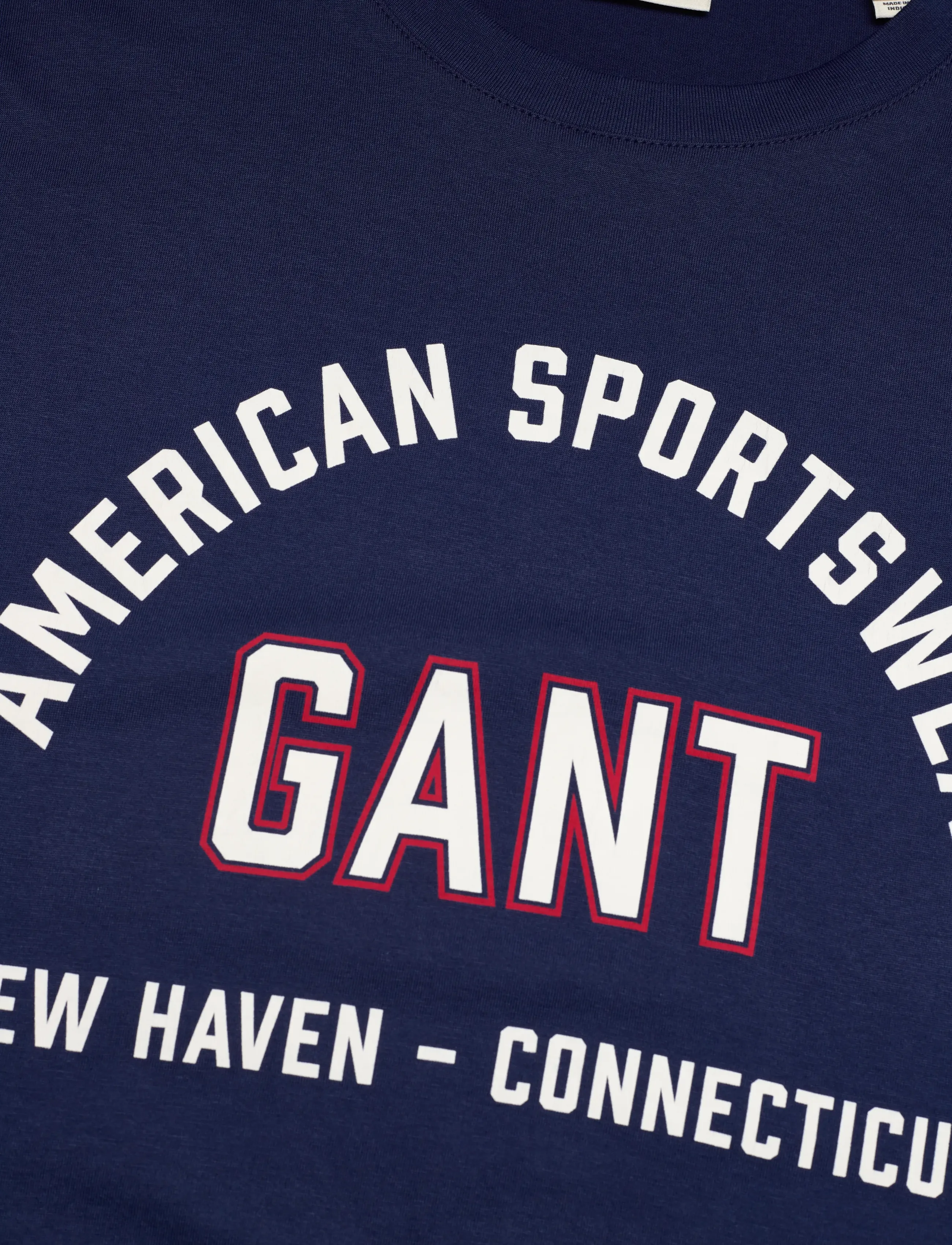 Gant - PRINTED GRAPHIC SS T-SHIRT - t-shirts à manches courtes - persian blue - 2