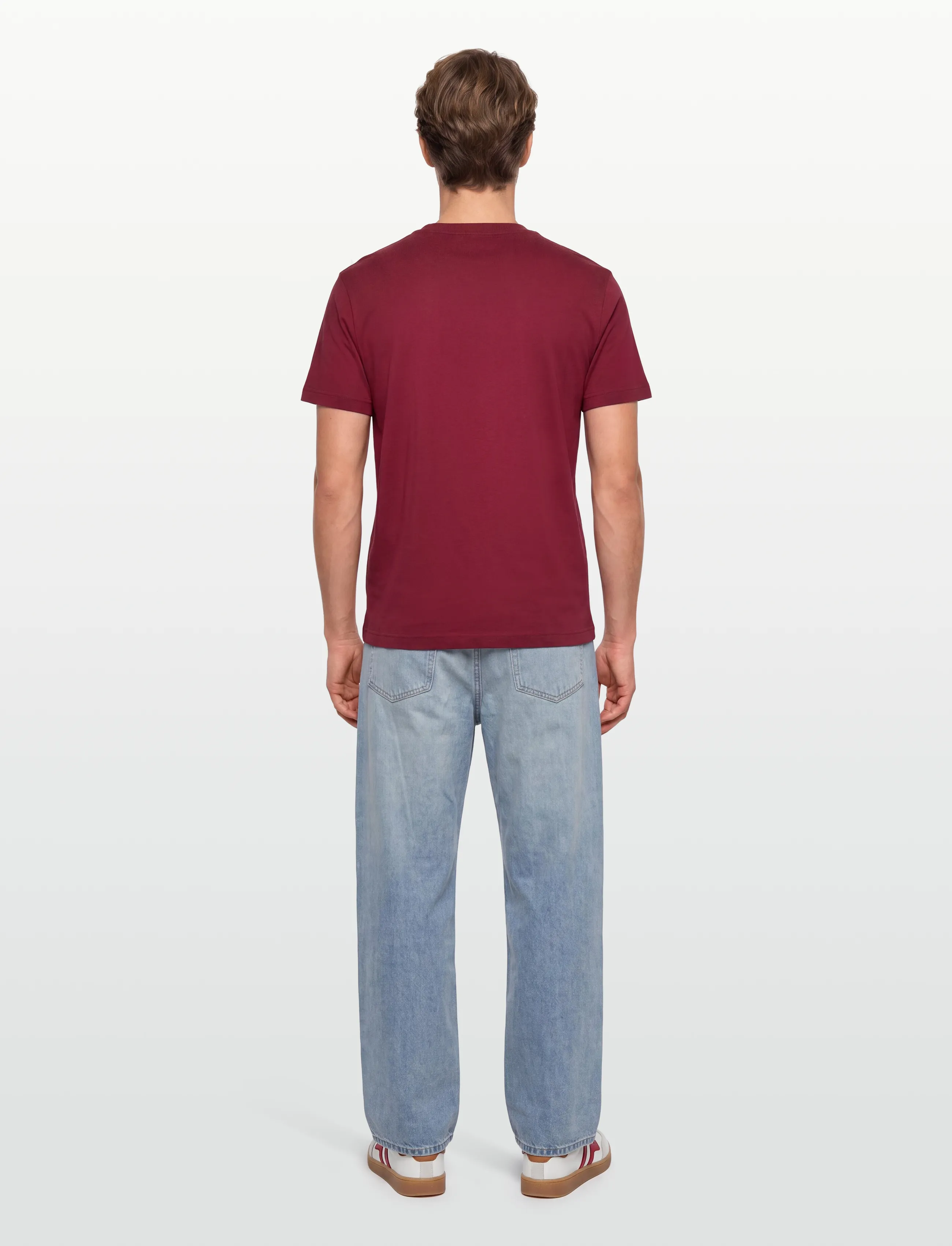 Gant - PRINTED GRAPHIC SS T-SHIRT - short-sleeved t-shirts - plumped red - 4