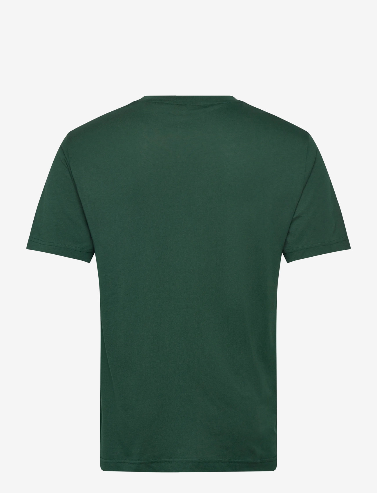 GANT - PRINTED GRAPHIC SS T-SHIRT - kortärmade t-shirts - tartan green - 1