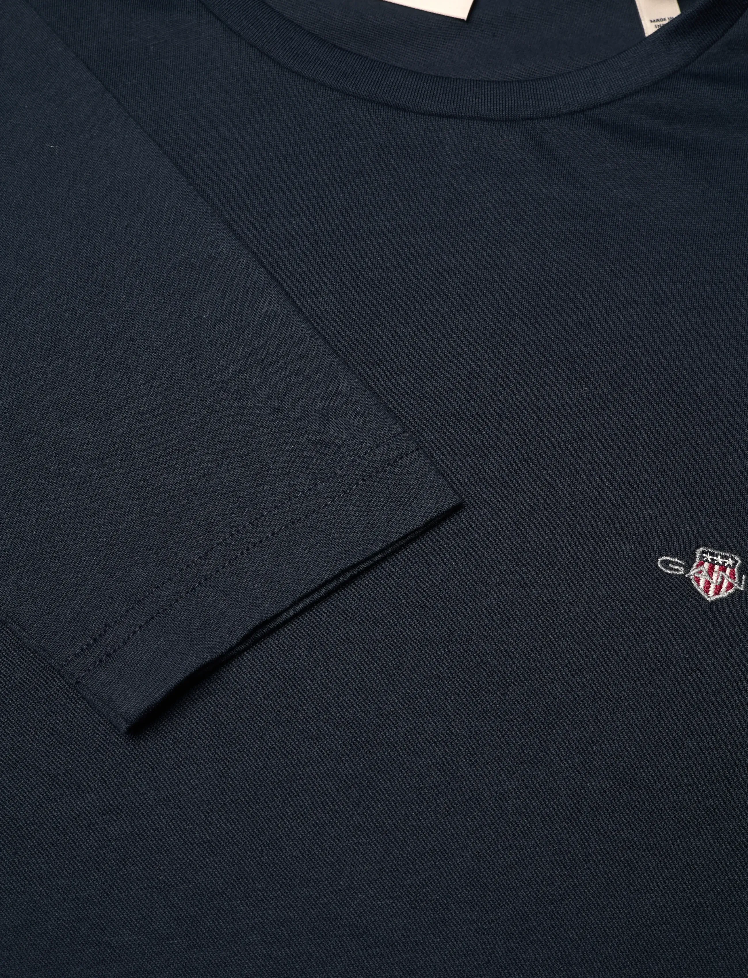 Gant - SHIELD LOGO LS T-SHIRT - nach anlass kaufen - marine - 2