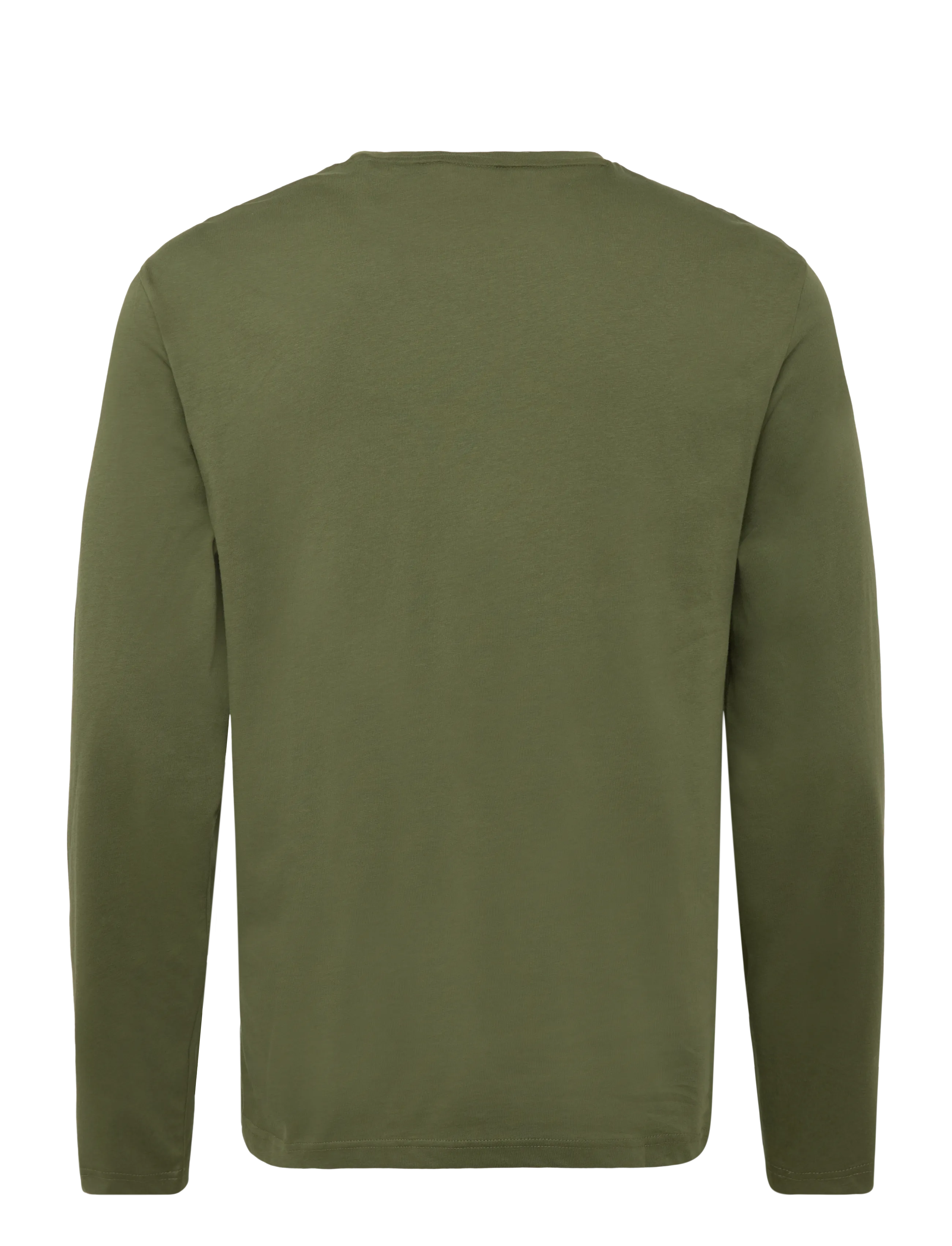 Gant - SHIELD LOGO LS T-SHIRT - langärmelige t-shirts - moss green - 1