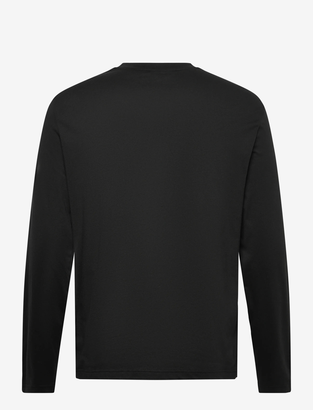GANT - REG TONAL SHIELD LS T-SHIRT - langærmede t-shirts - black - 1
