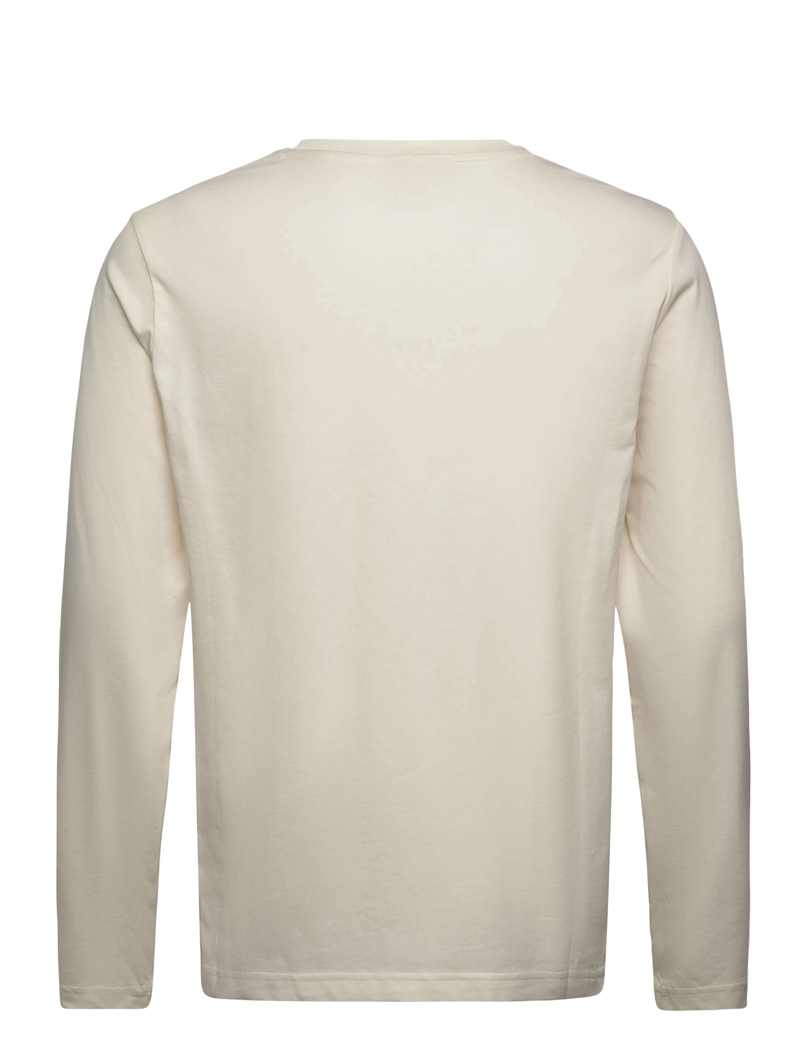 Gant - REG TONAL SHIELD LS T-SHIRT - langærmede t-shirts - cream - 1