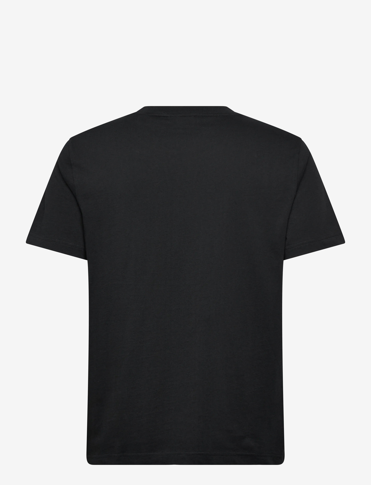 GANT - GRAPHIC SS T-SHIRT - kortärmade t-shirts - black - 1