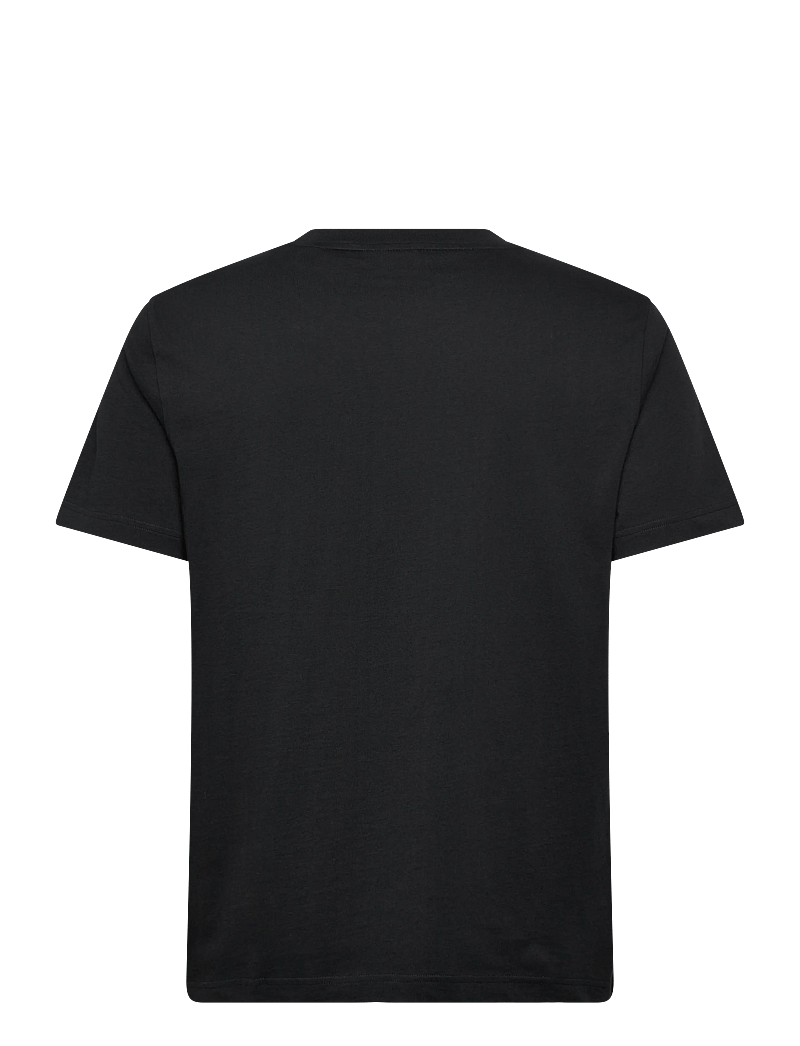 GANT - GRAPHIC SS T-SHIRT - kortærmede t-shirts - black - 1