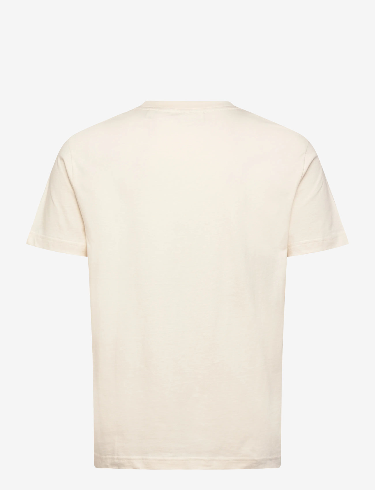 GANT - GRAPHIC SS T-SHIRT - kortärmade t-shirts - cream - 1