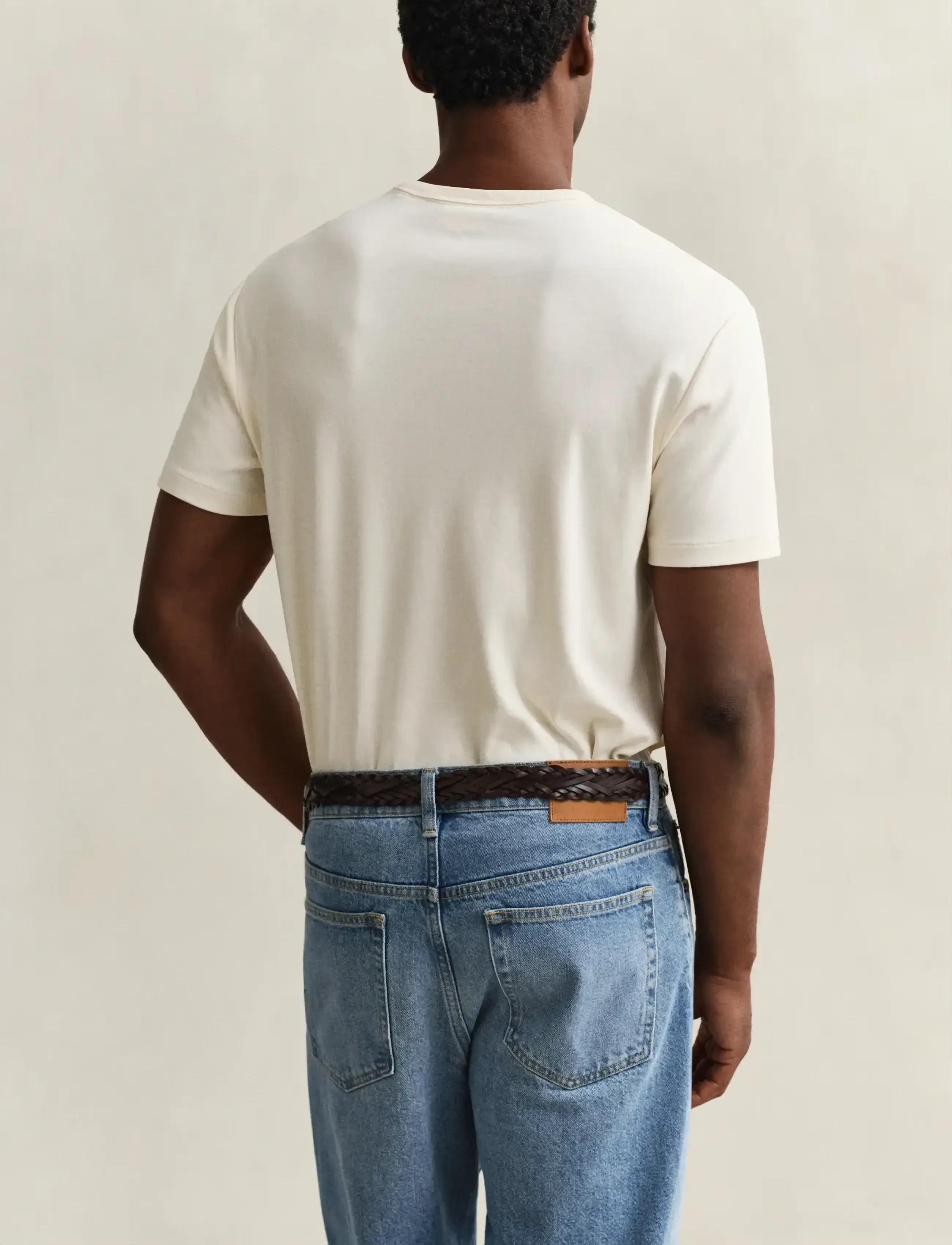 Gant - INTERLOCK SS TSHIRT - kurzärmelig - creamed white - 2