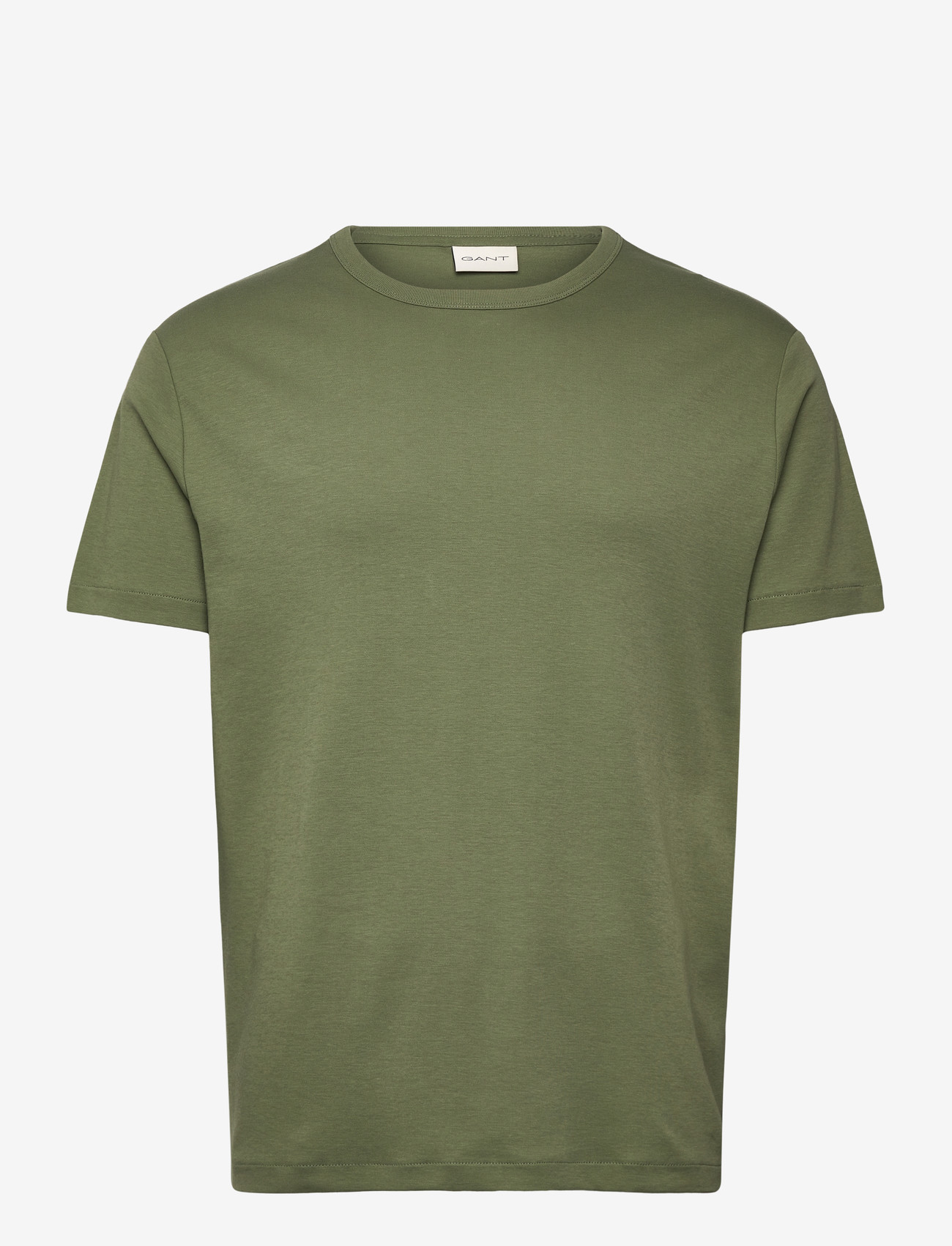 GANT - INTERLOCK SS TSHIRT - kurzärmelig - dry herb green - 1