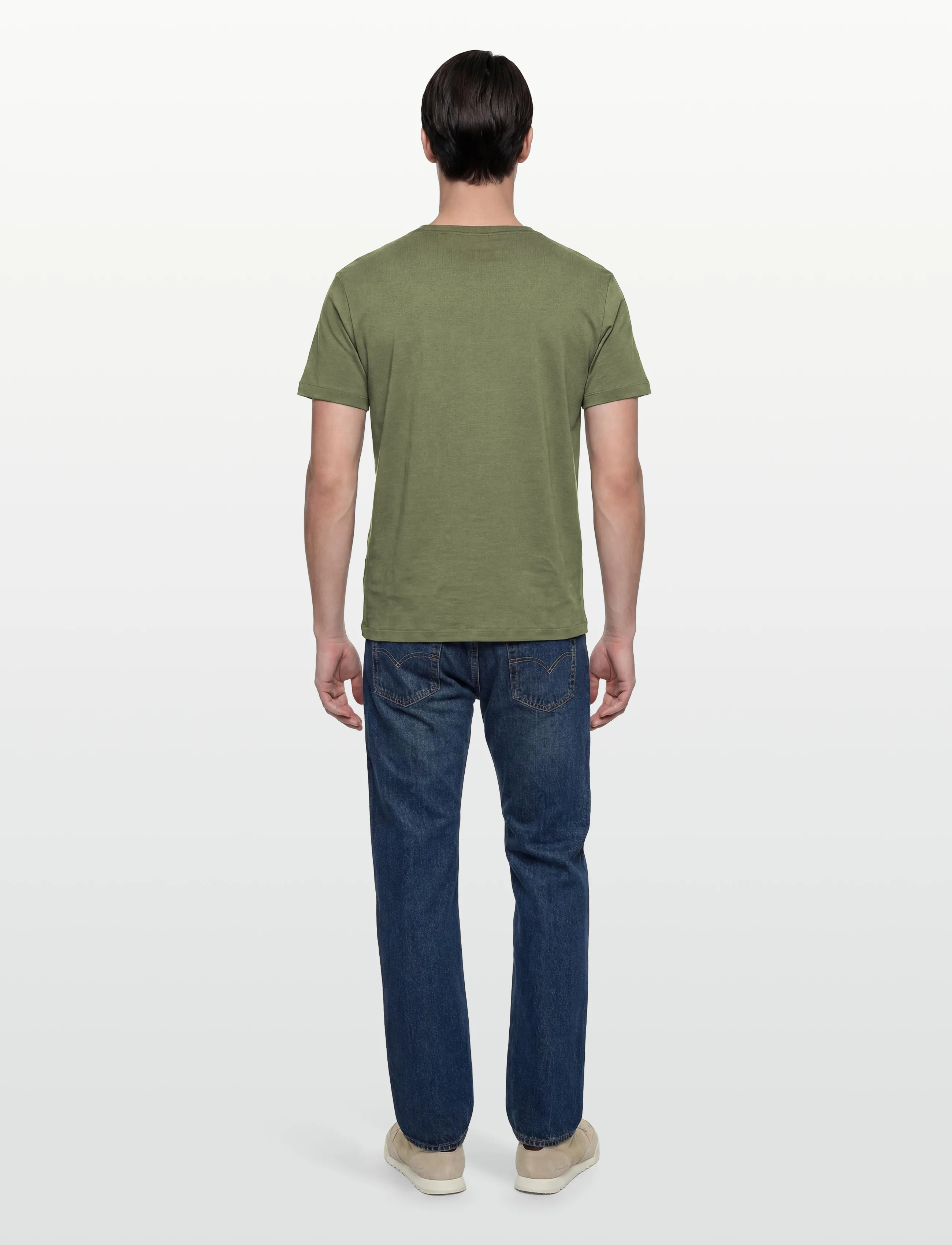Gant - INTERLOCK SS TSHIRT - lühikeste varrukatega t-särgid - dry herb green - 4
