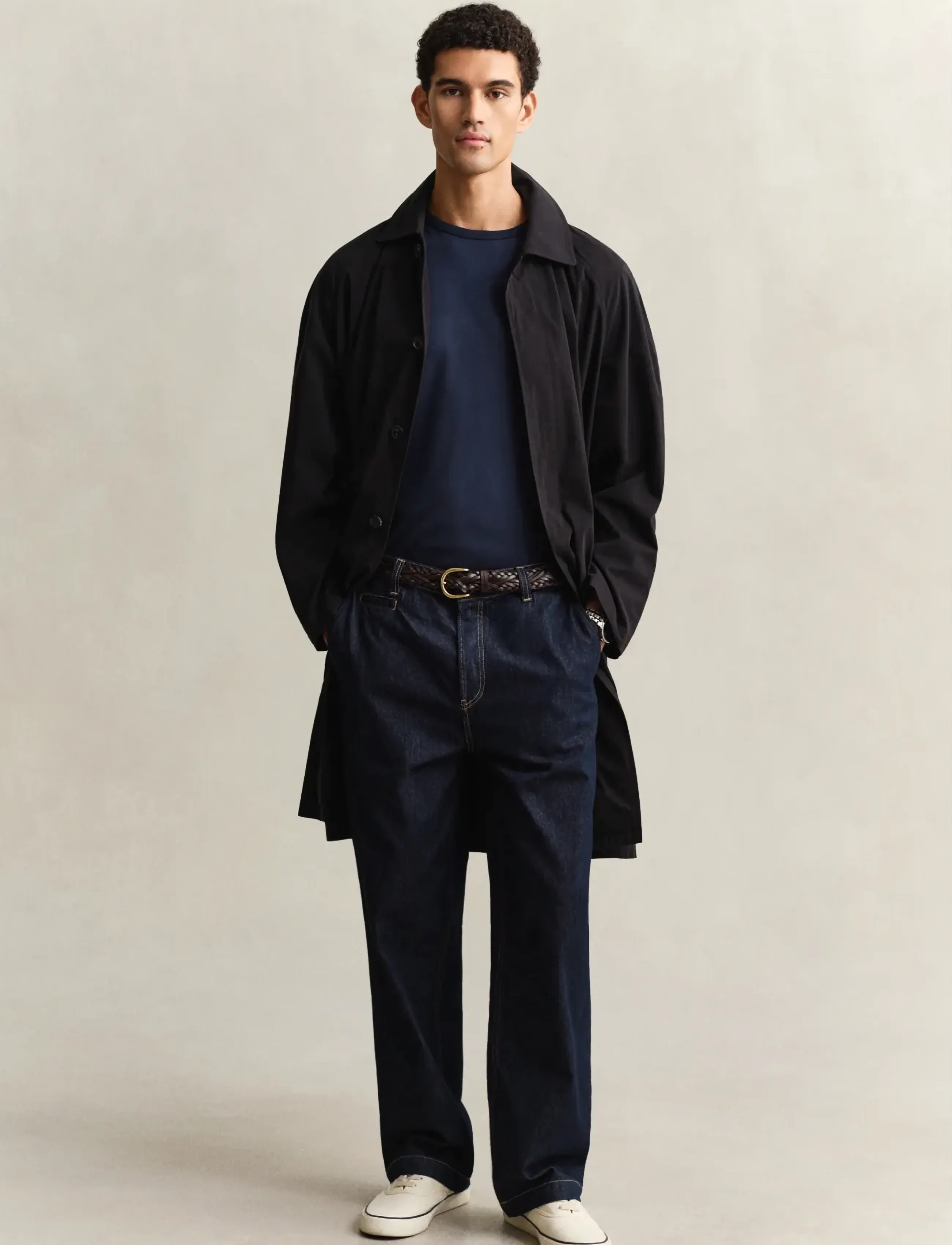 Gant - INTERLOCK SS TSHIRT - kortermede t-skjorter - evening blue - 4