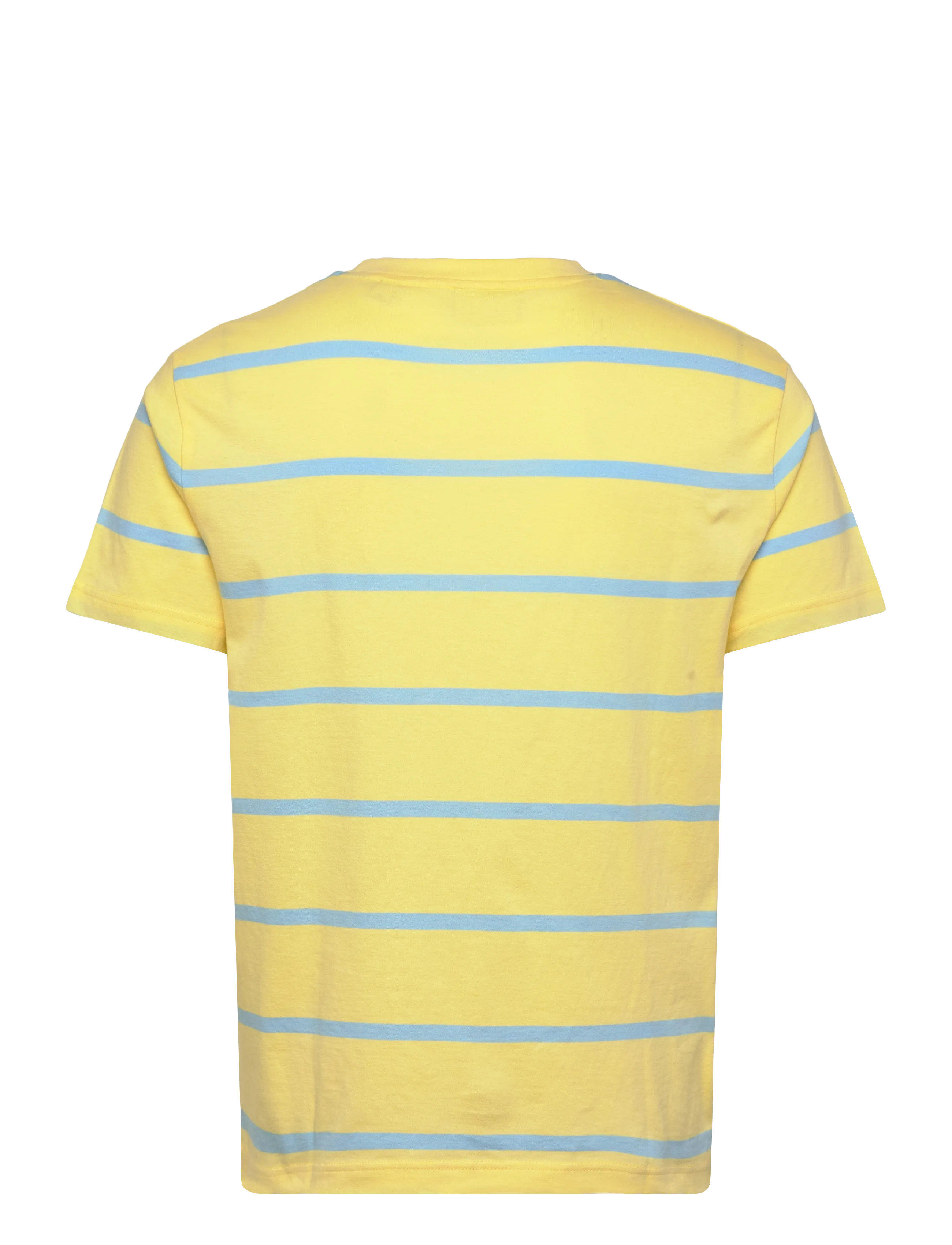 Gant - STRIPED SS TSHIRT - kortermede t-skjorter - banana yellow - 2