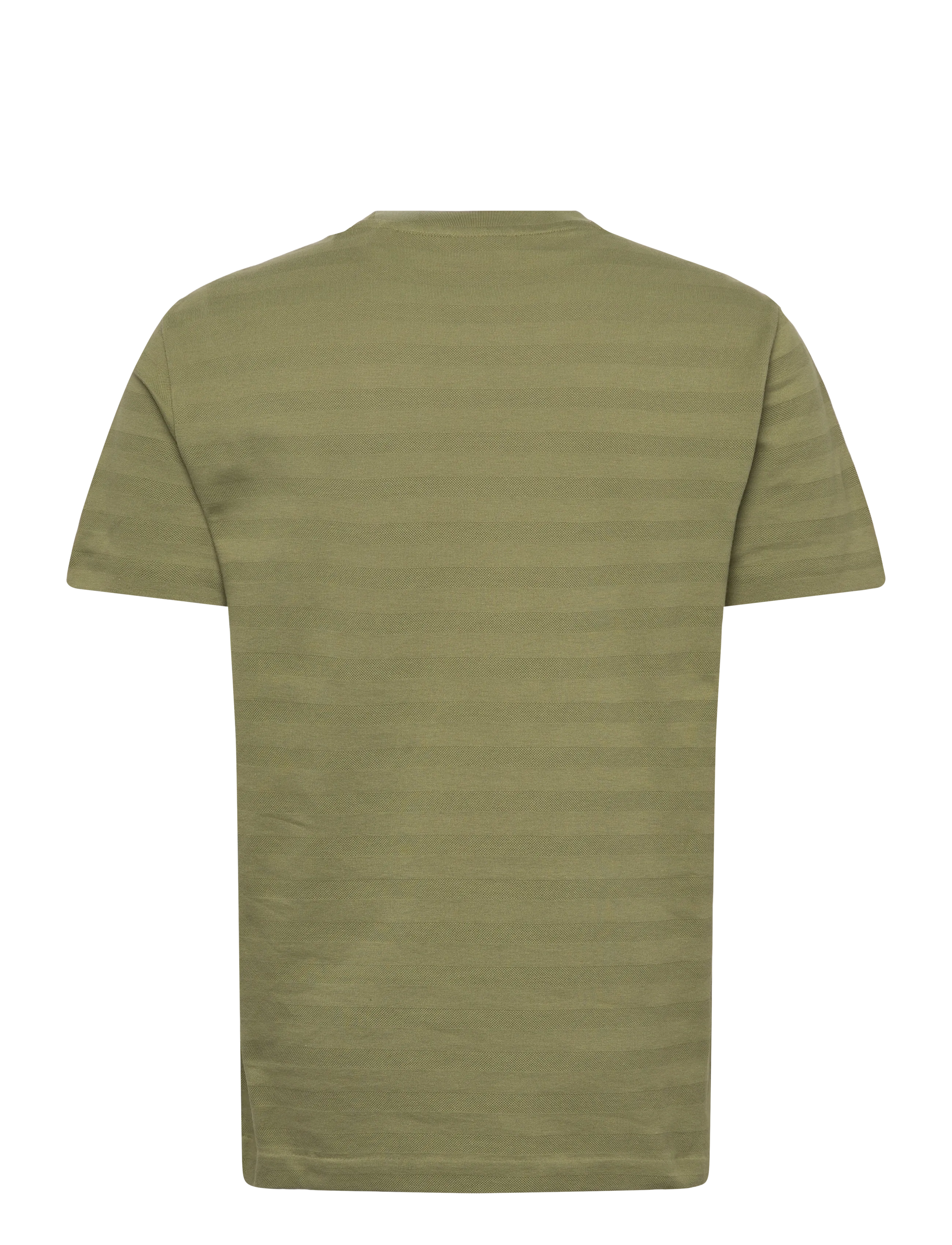 Gant - TEXTURE STRIPE SS TSHIRT - kurzärmelige - dry herb green - 2