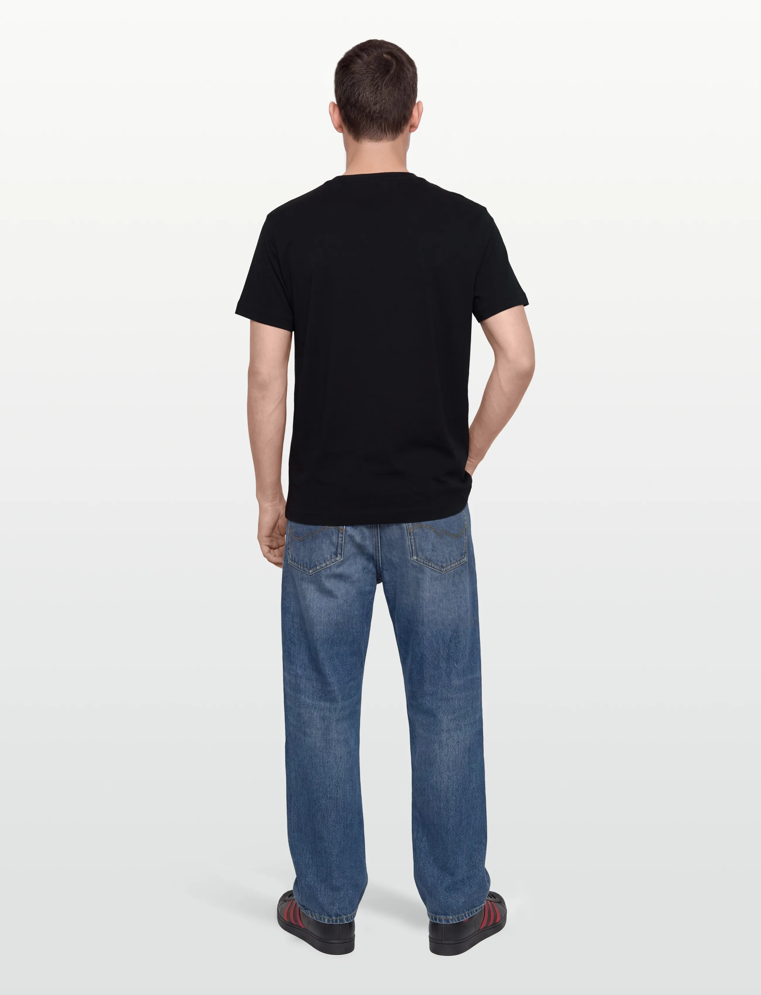 Gant - GRAPHIC SS TSHIRT - kurzärmelig - black - 4