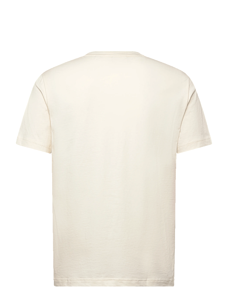 GANT - GRAPHIC SS TSHIRT - t-shirts - cream - 1
