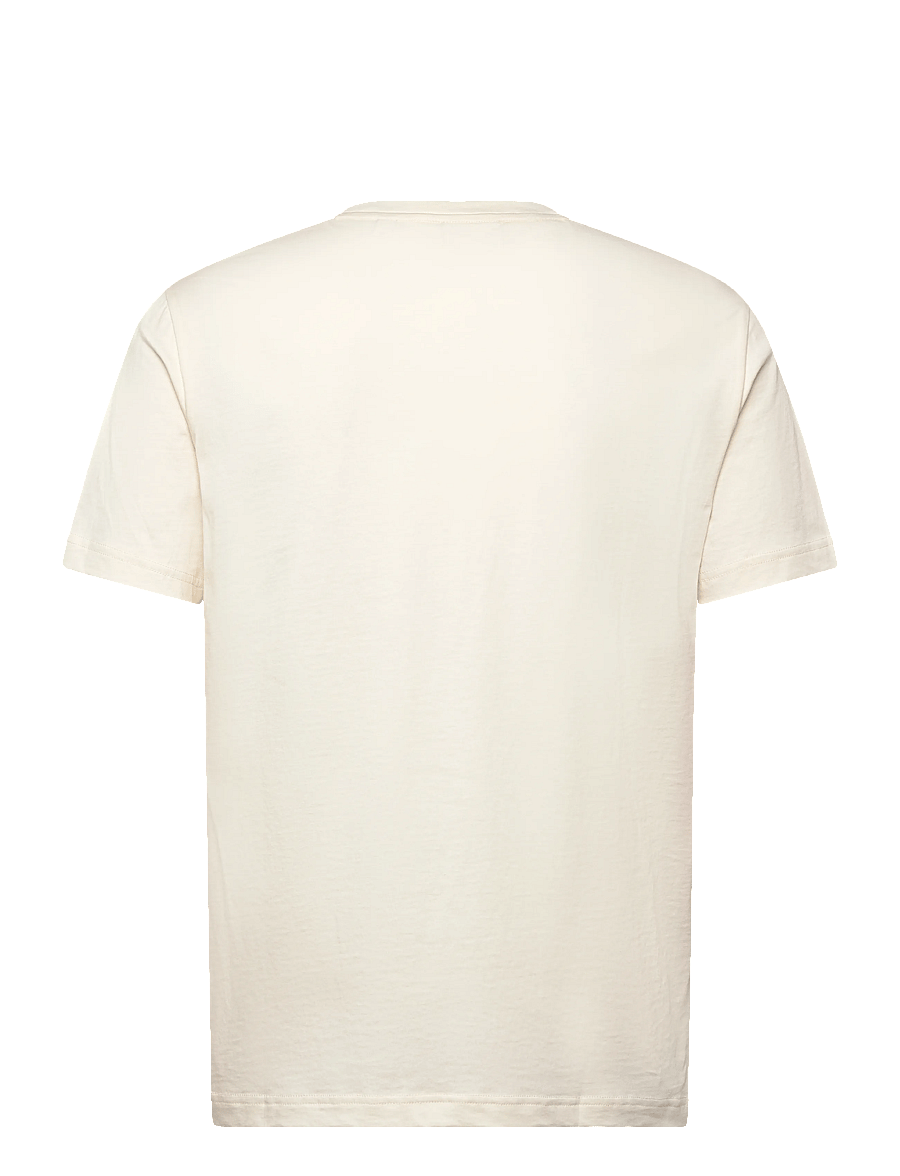 Gant - GRAPHIC SS TSHIRT - stutterma bolir - cream - 2